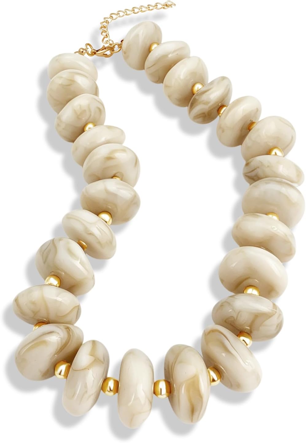 YBMYCM Chunky Beaded Necklaces
