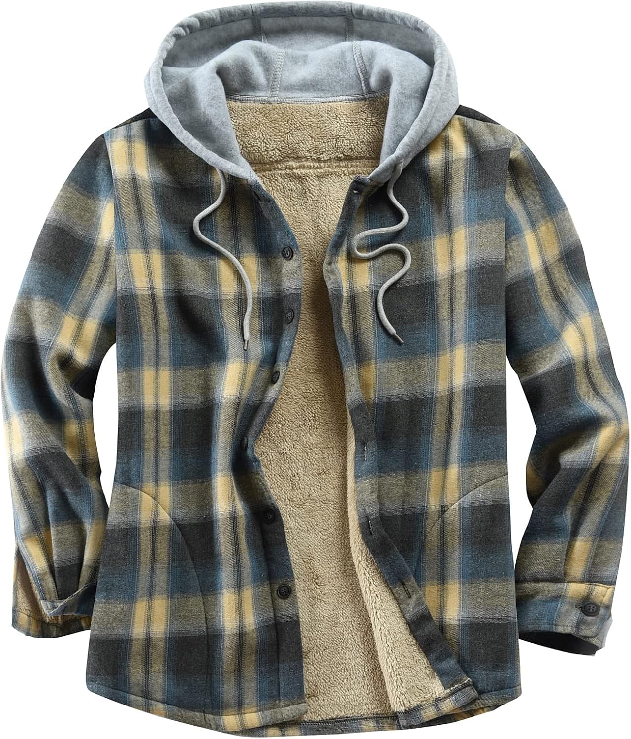 Derbars Sherpa Fleece Flannel Shirts