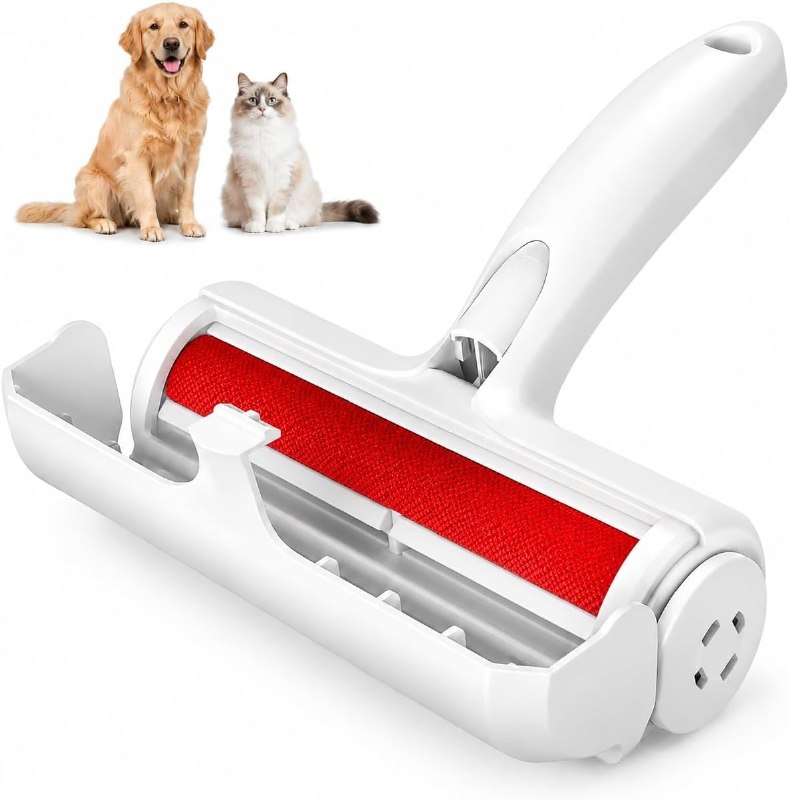 Pet Hair Remover Rollers (Red