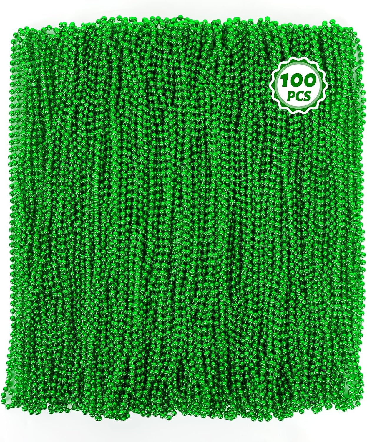 St. Patrick's Day Bead Necklaces