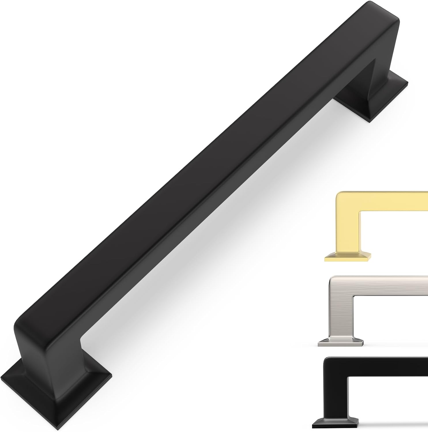 KOMOTIA Matte Black Cabinet Pulls