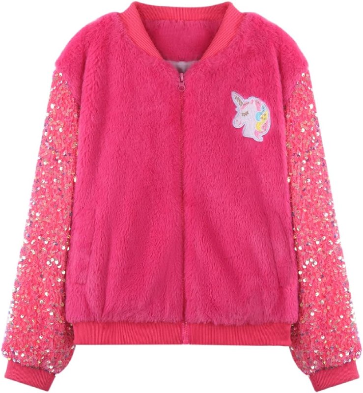 WELAKEN Unicorn Fleece Jackets