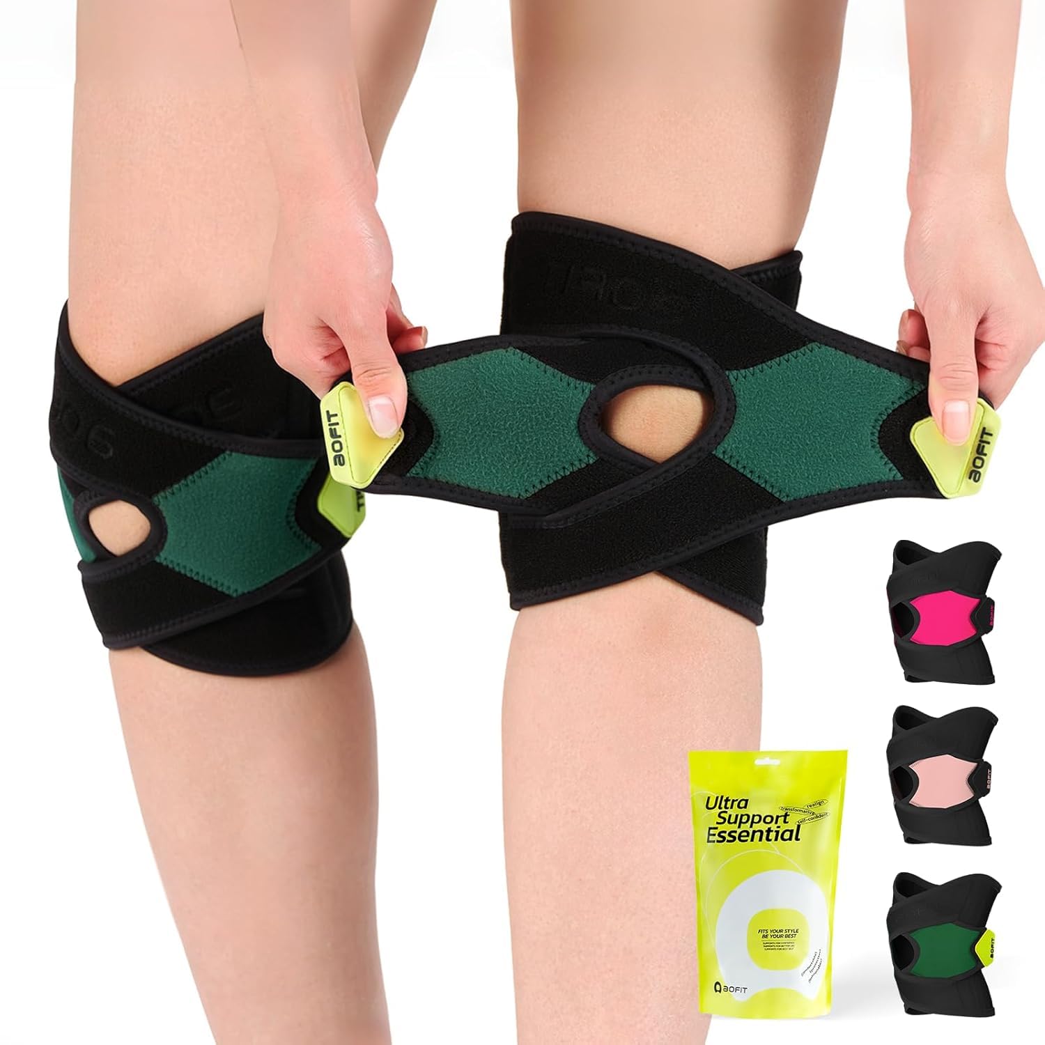 aoFIT Knee Braces Compression Support