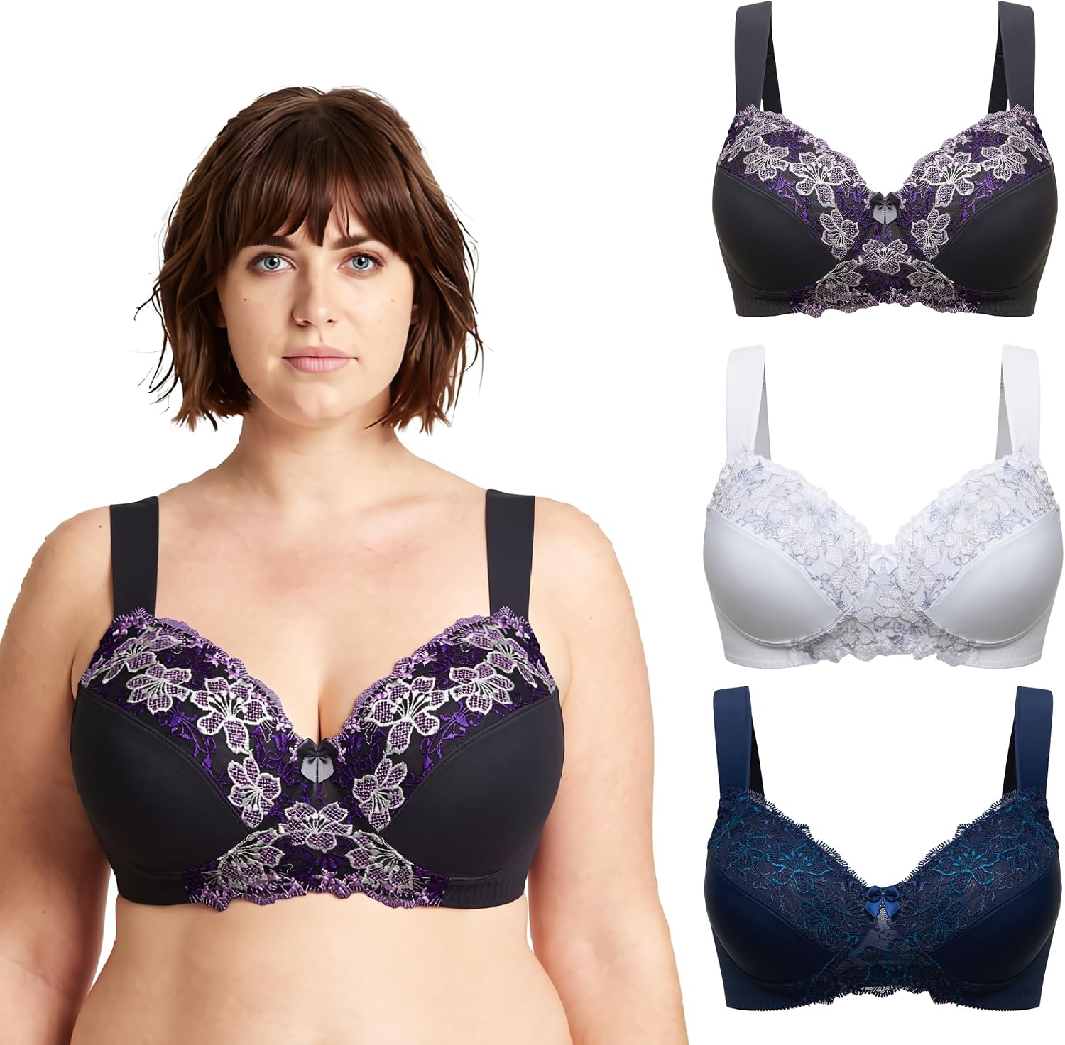 Curve Muse Plus Size Minimizer Bras