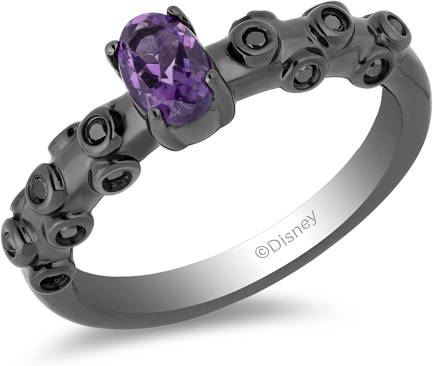 Jewelili Enchanted Disney Ursula Rings