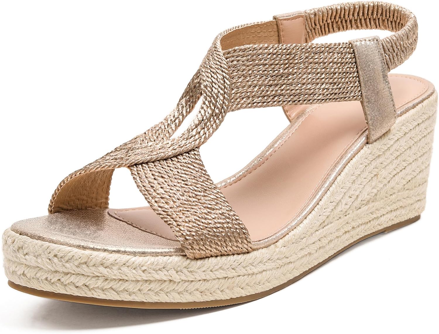 Lotgnimry Bohemian Wedge Sandals