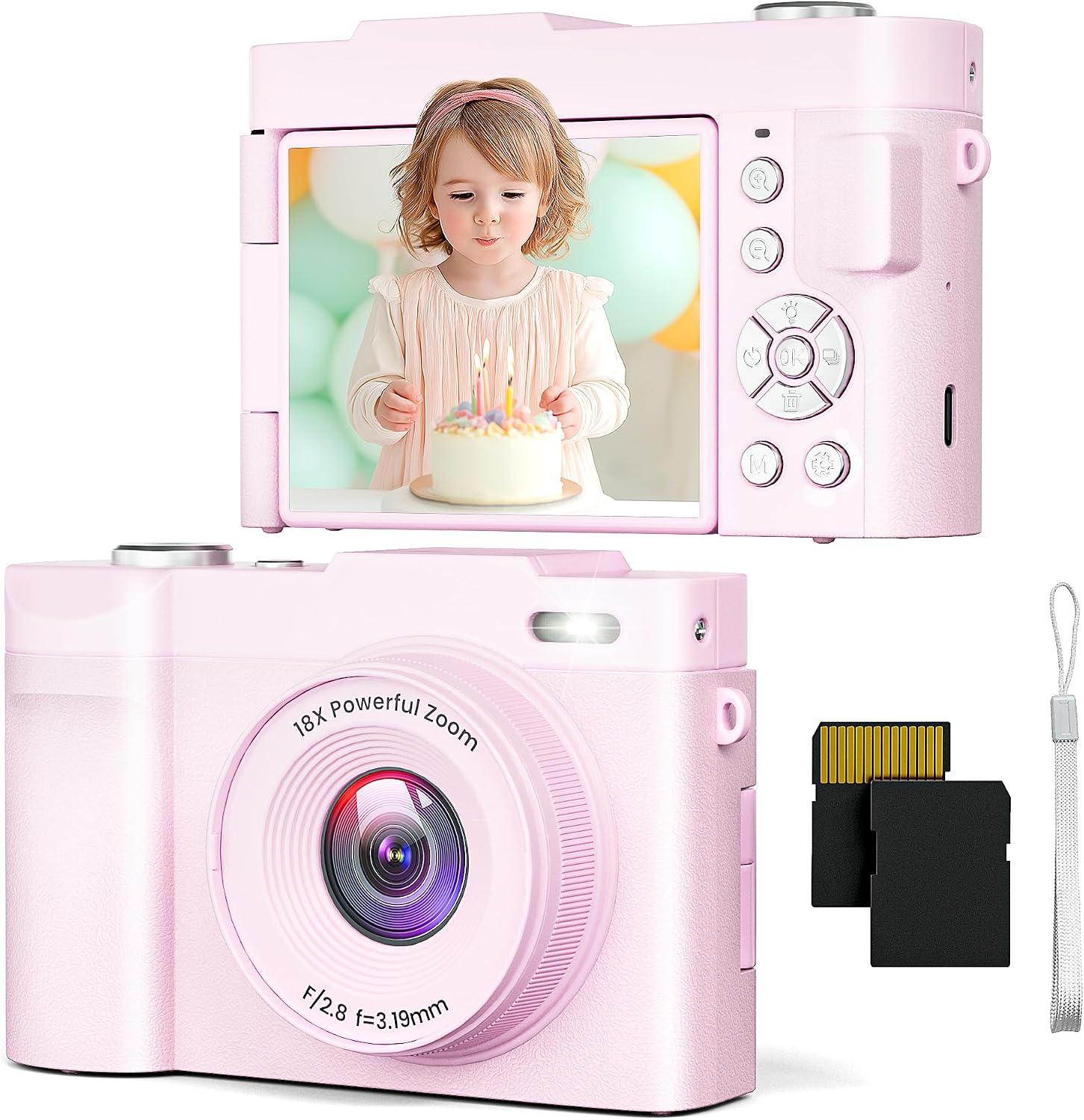 4K Digital Cameras (Pink