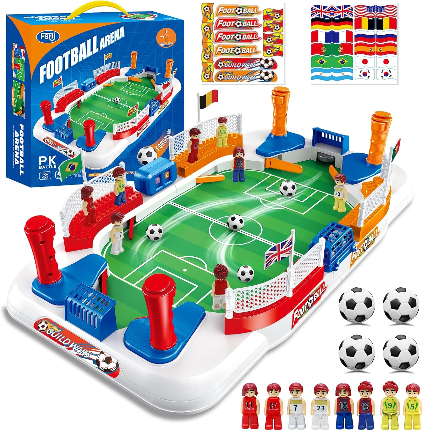 Tabletop Mini Soccer Game for Kids 3-12, Ideal Christmas & Birthday Gift