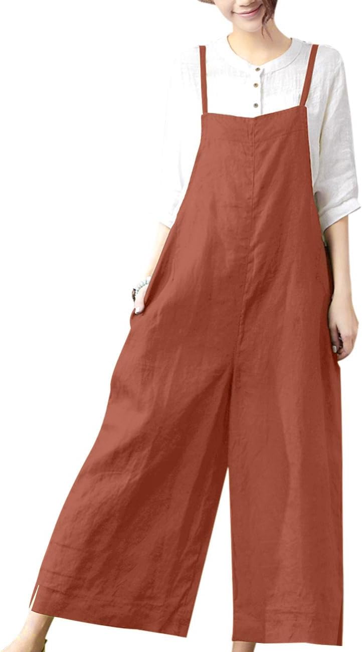 YESNO Women's Loose Jumpsuits