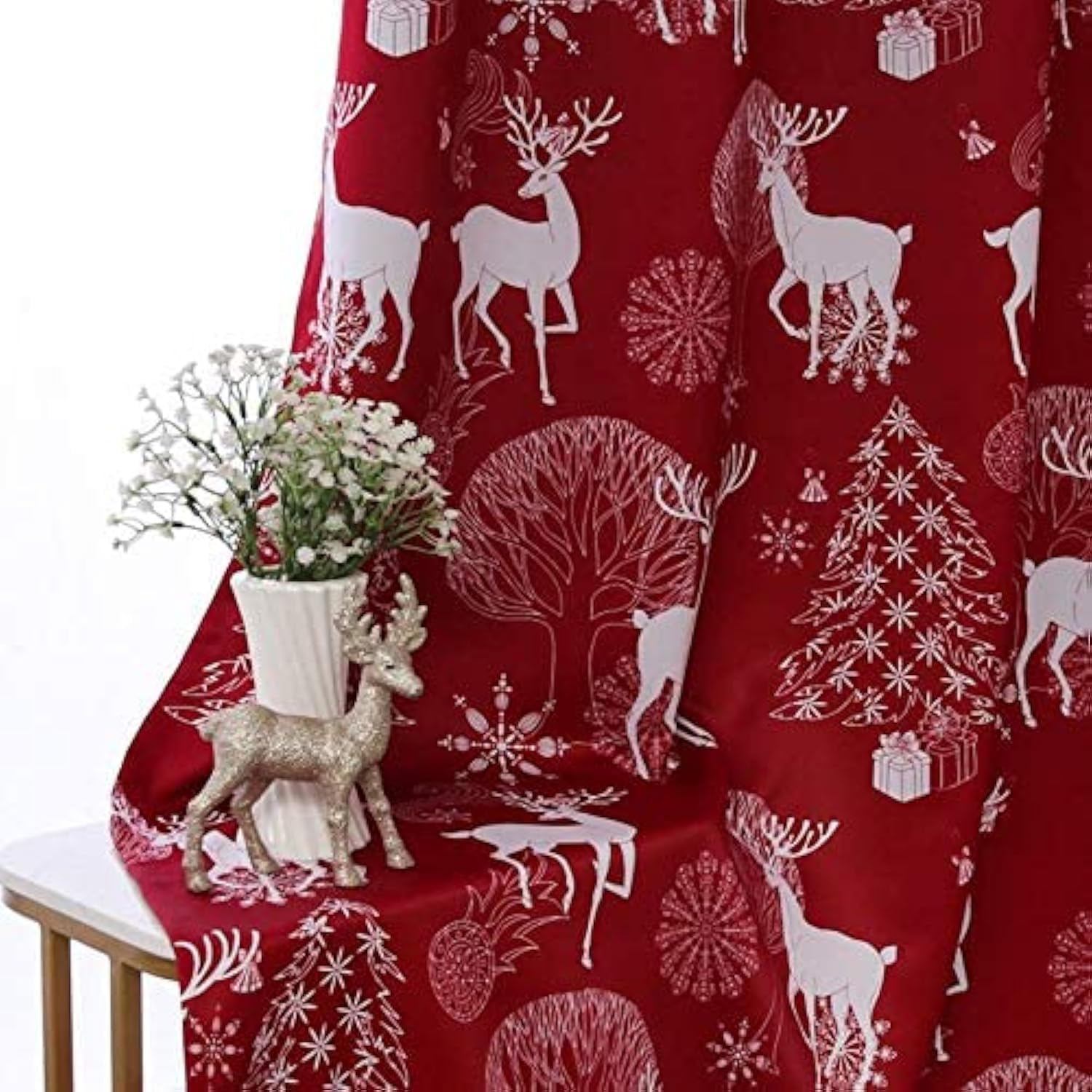 LORDTEX Christmas Curtains