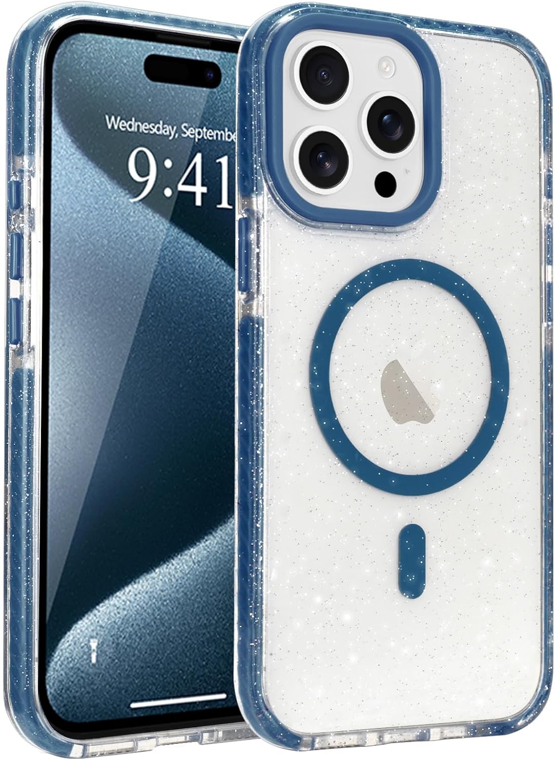 LLZ.COQUE iPhone 15 Pro Cases (Blue