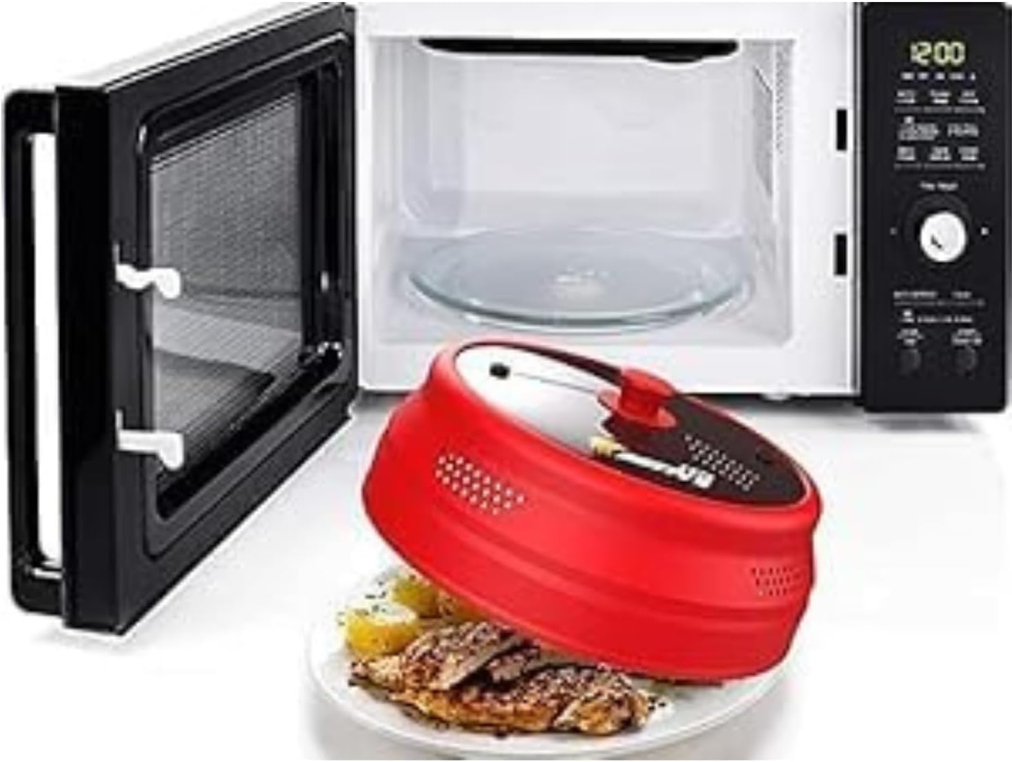 Ezy Microwave Covers (Red