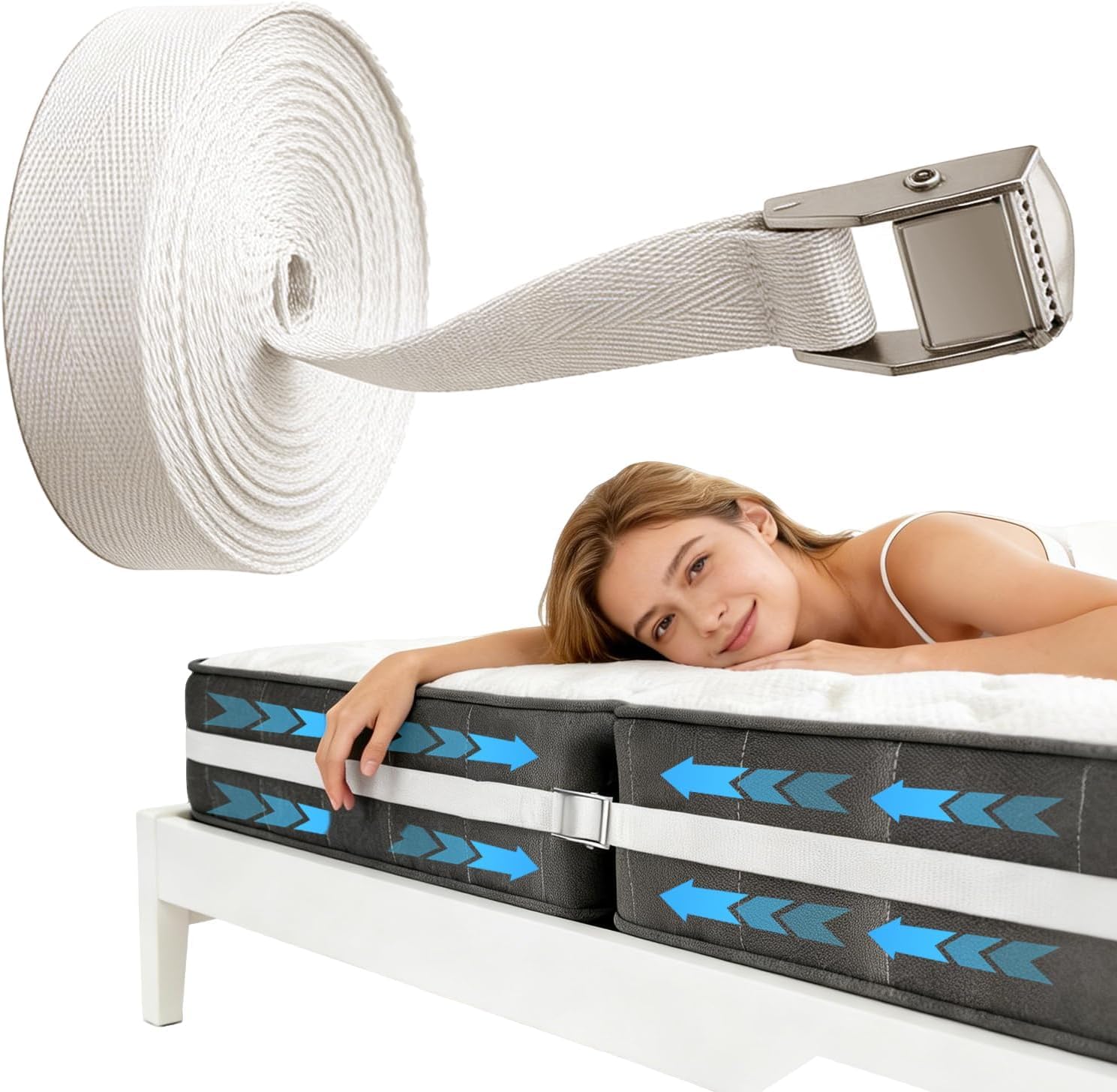 Quantixia Locking Mattress Straps