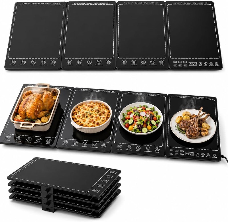 TANDEMRAY Modular Warming Trays