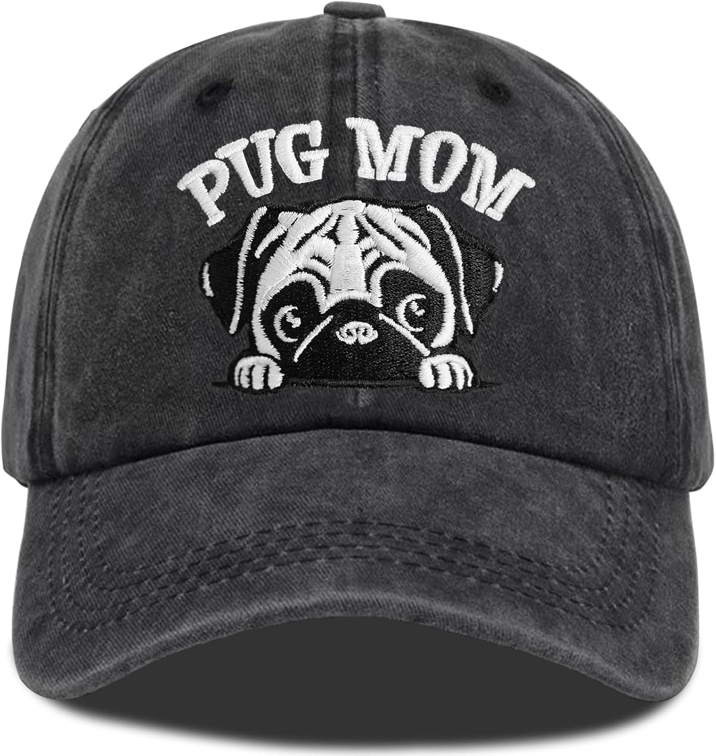 Pug Mom Caps