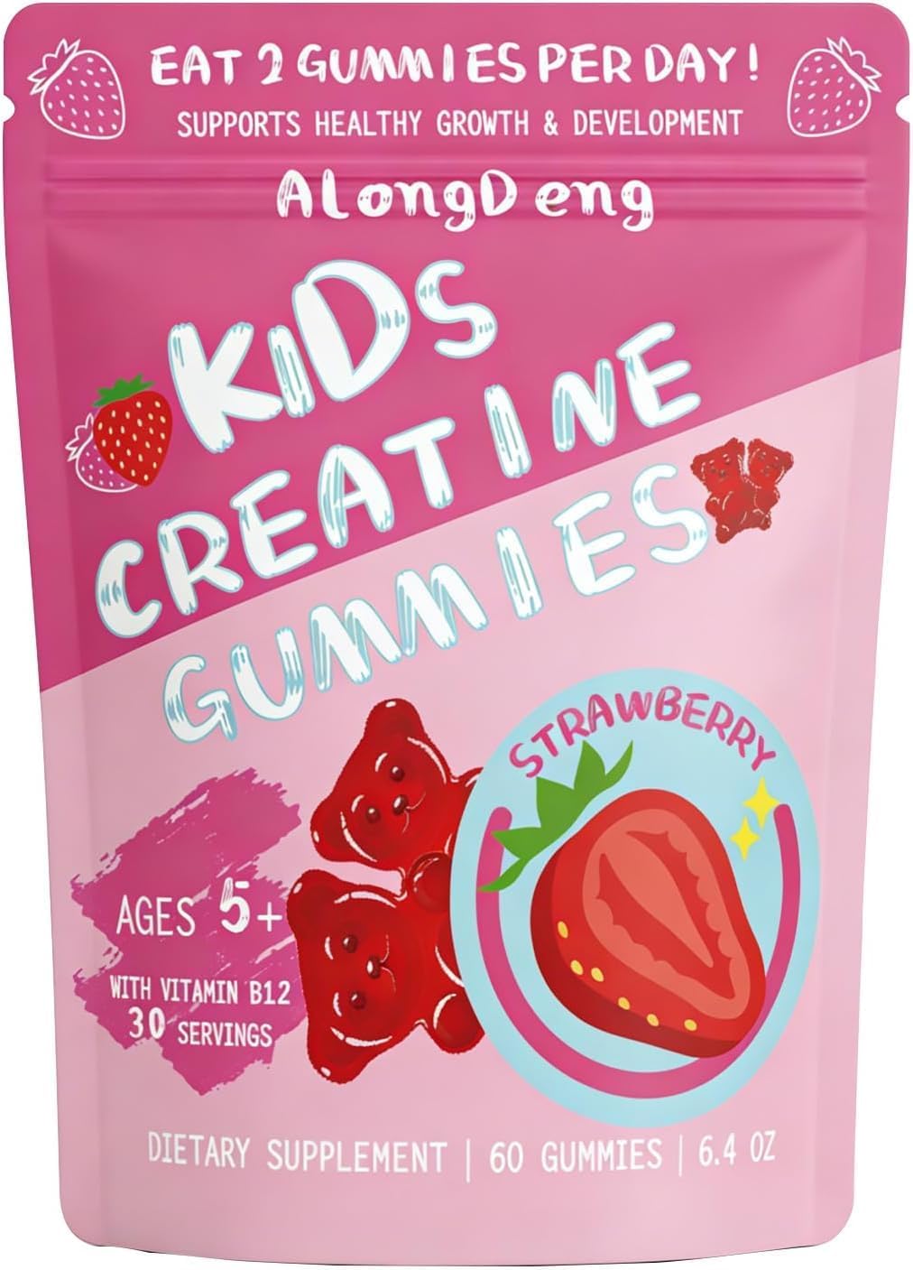 ALongDeng Kids Creatine Gummies