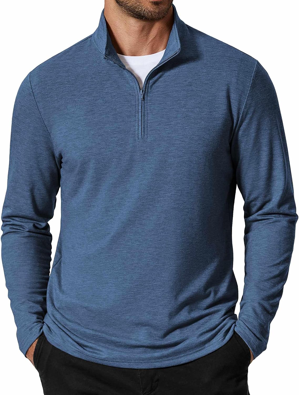 COOFANDY Quarter Zip Sweatshirts