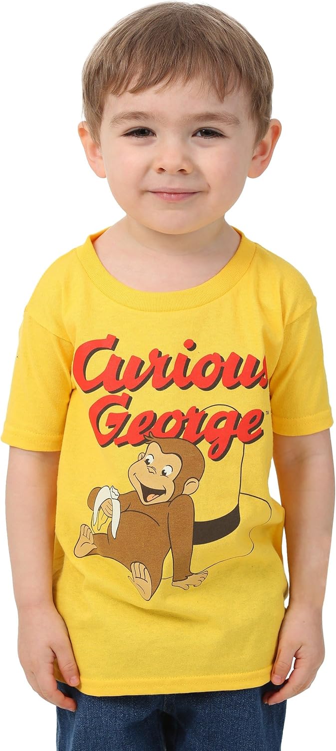 Curious George Boys' Short Sleeve T-Shirt