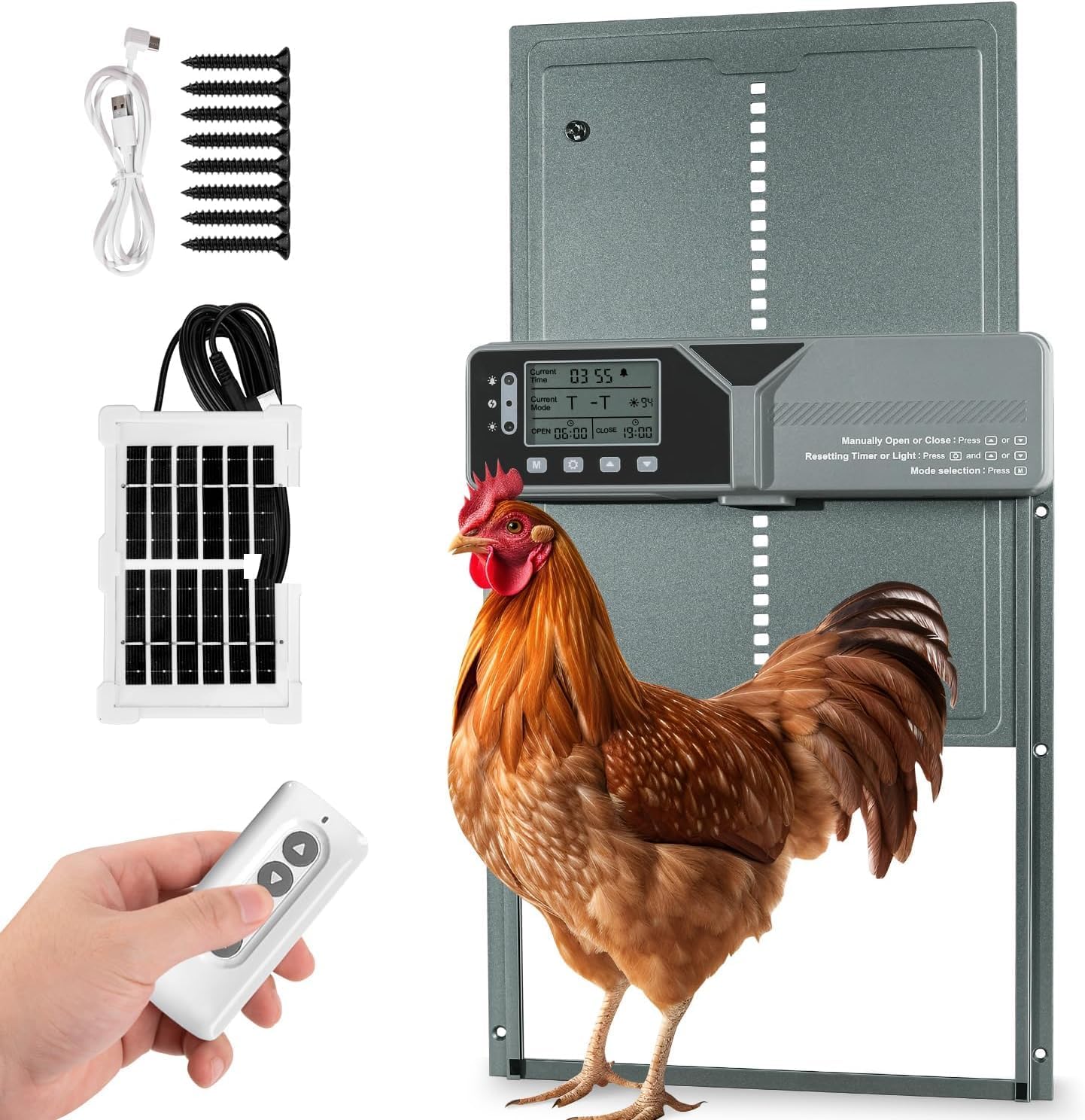 Fophop Automatic Chicken Coop Doors