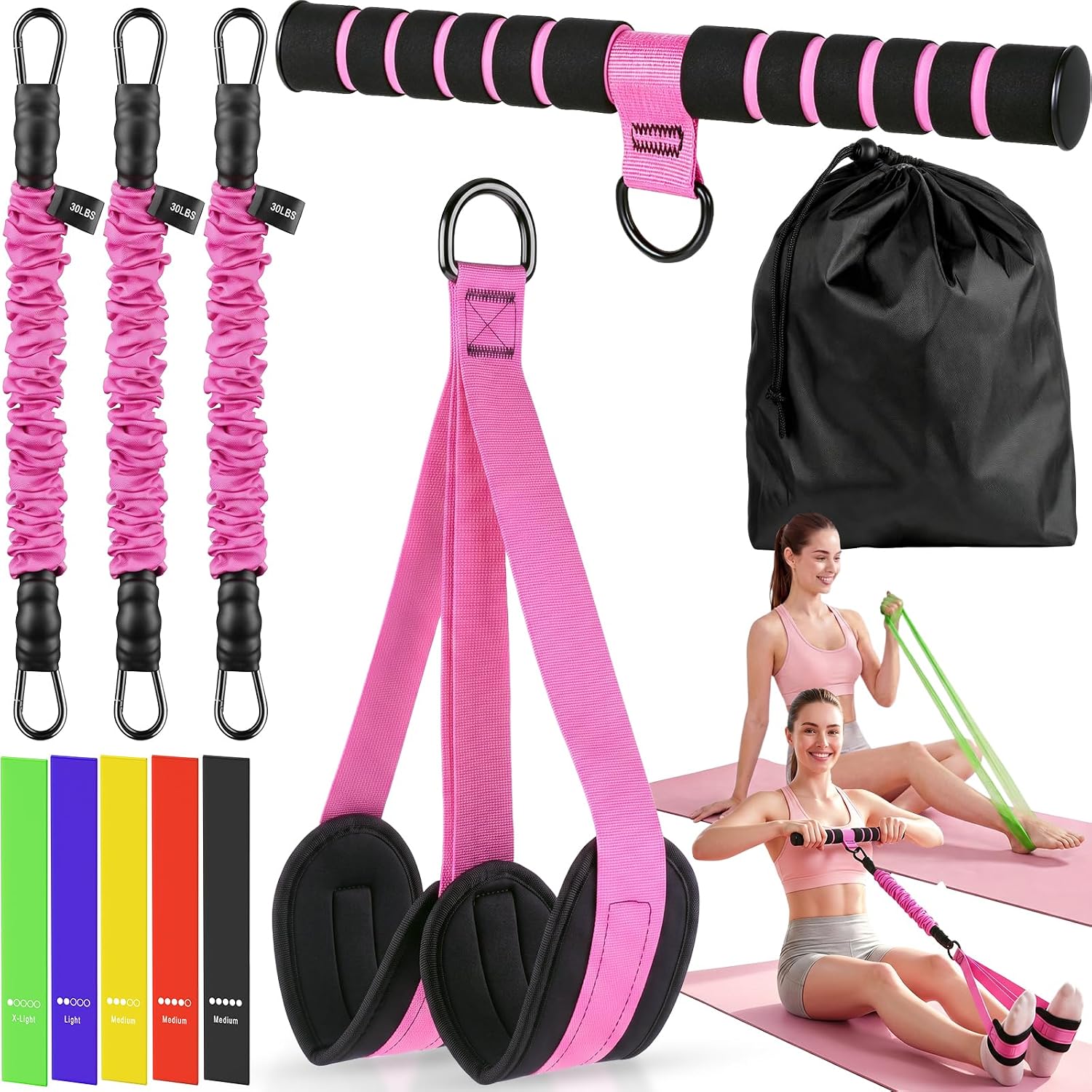 Multifunctional Pedal Resistance Bands