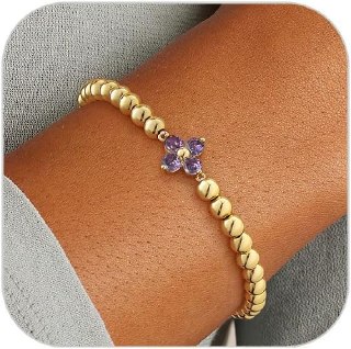 ZHESHY Birthstone Clover Bracelets