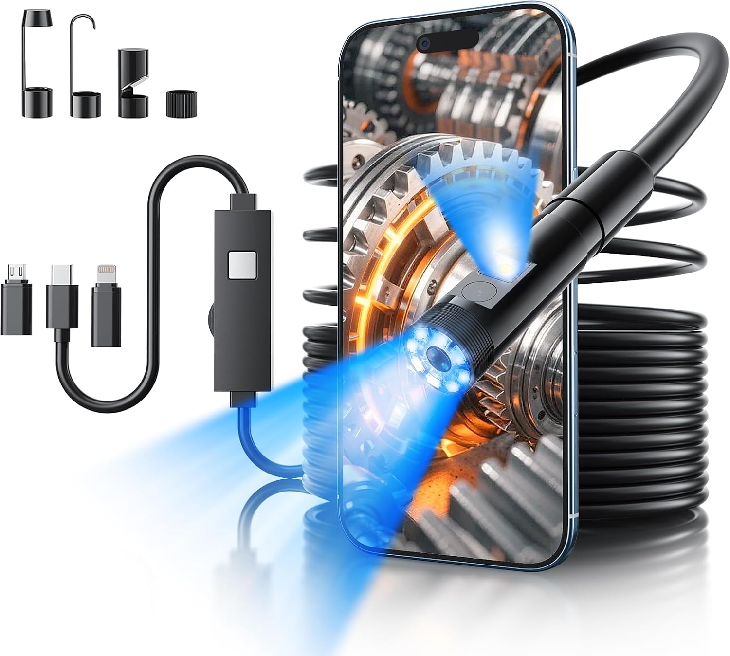Endoscope Cameras with Light