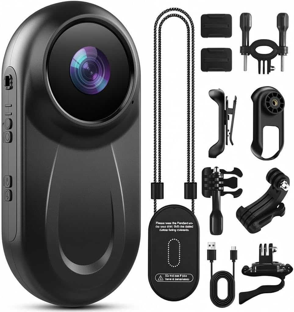 Zakotu 1080P Mini Body Cameras