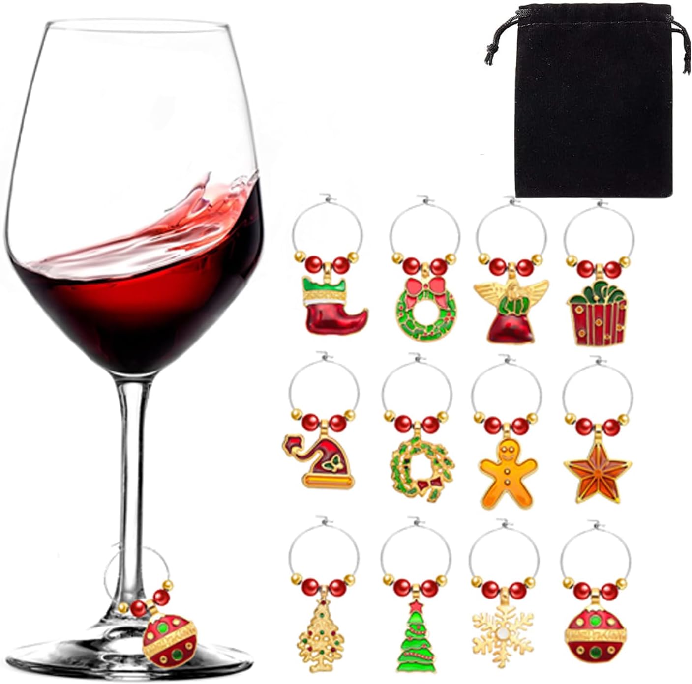 Wine Glass Charms