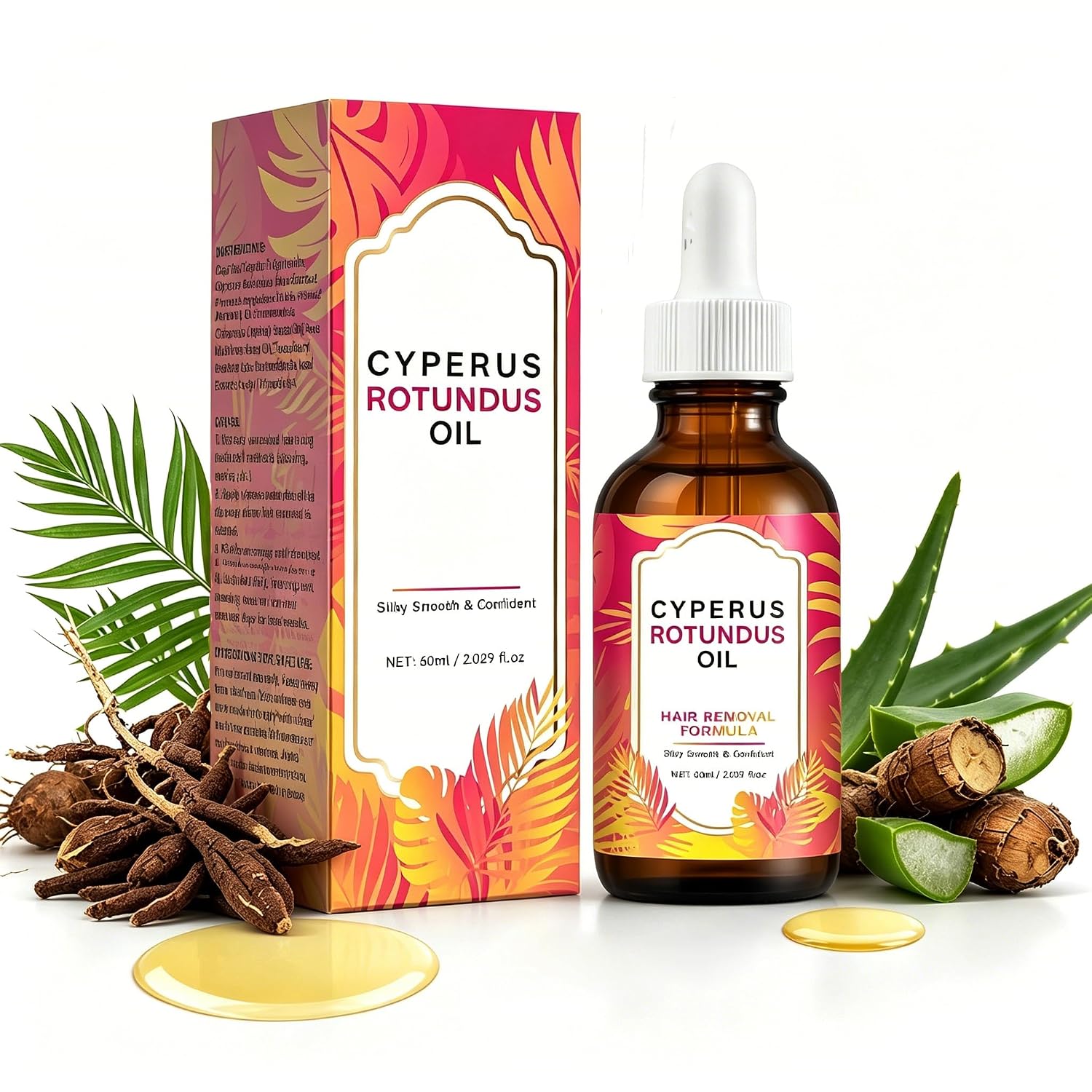 Cyperus Rotundus Hair Reduction Oils