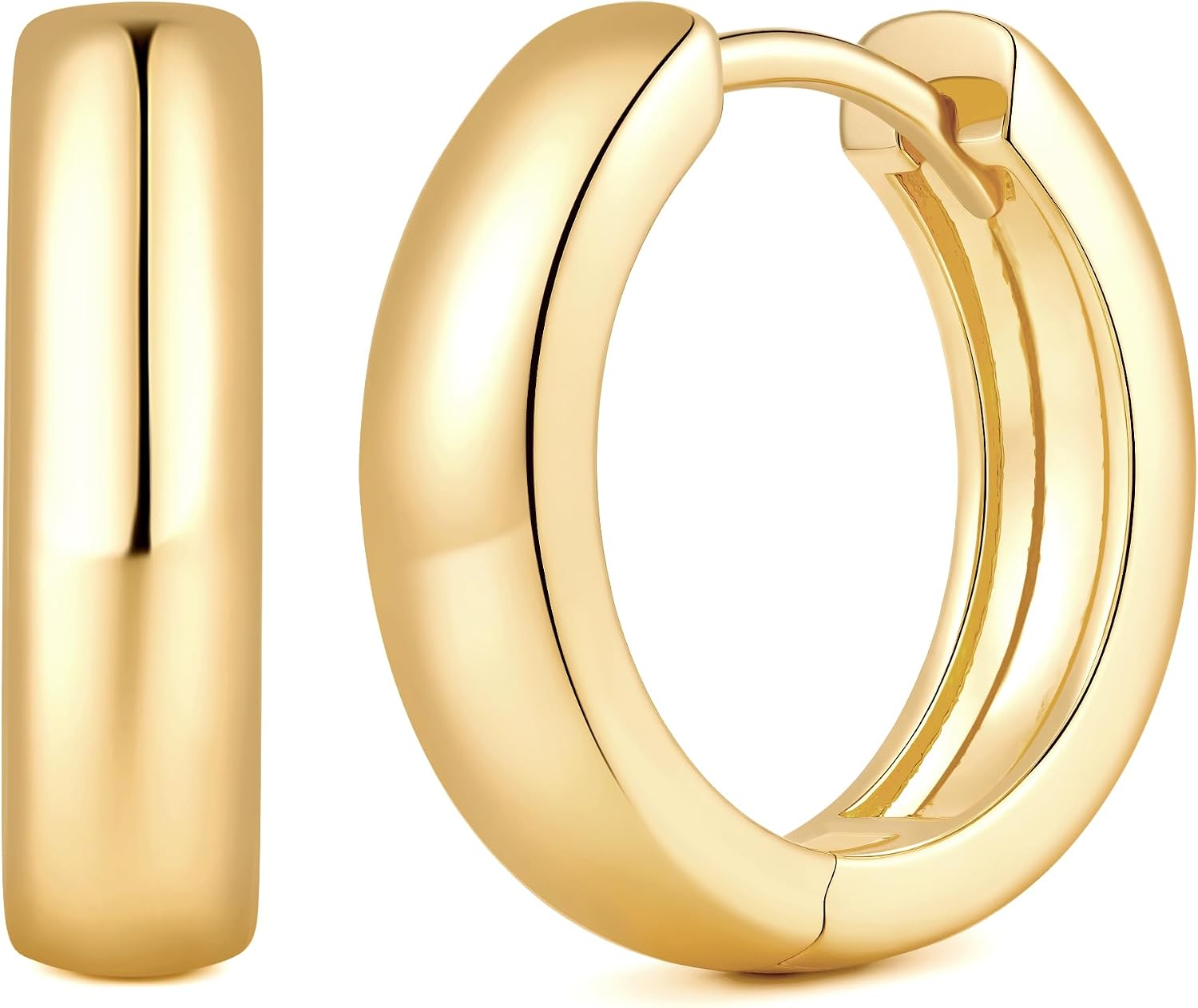 WuriSher Gold Hoop Earrings