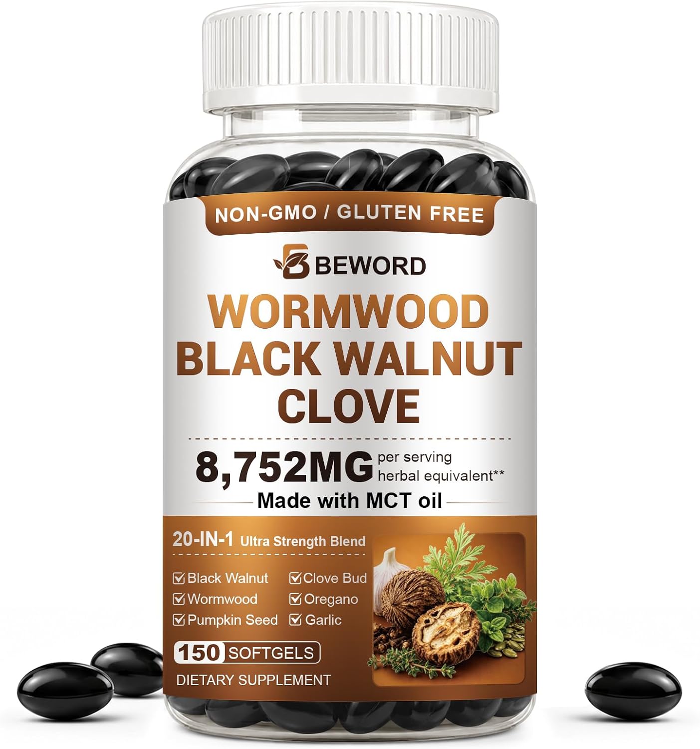 Wormwood Parasite Cleanse Supplements