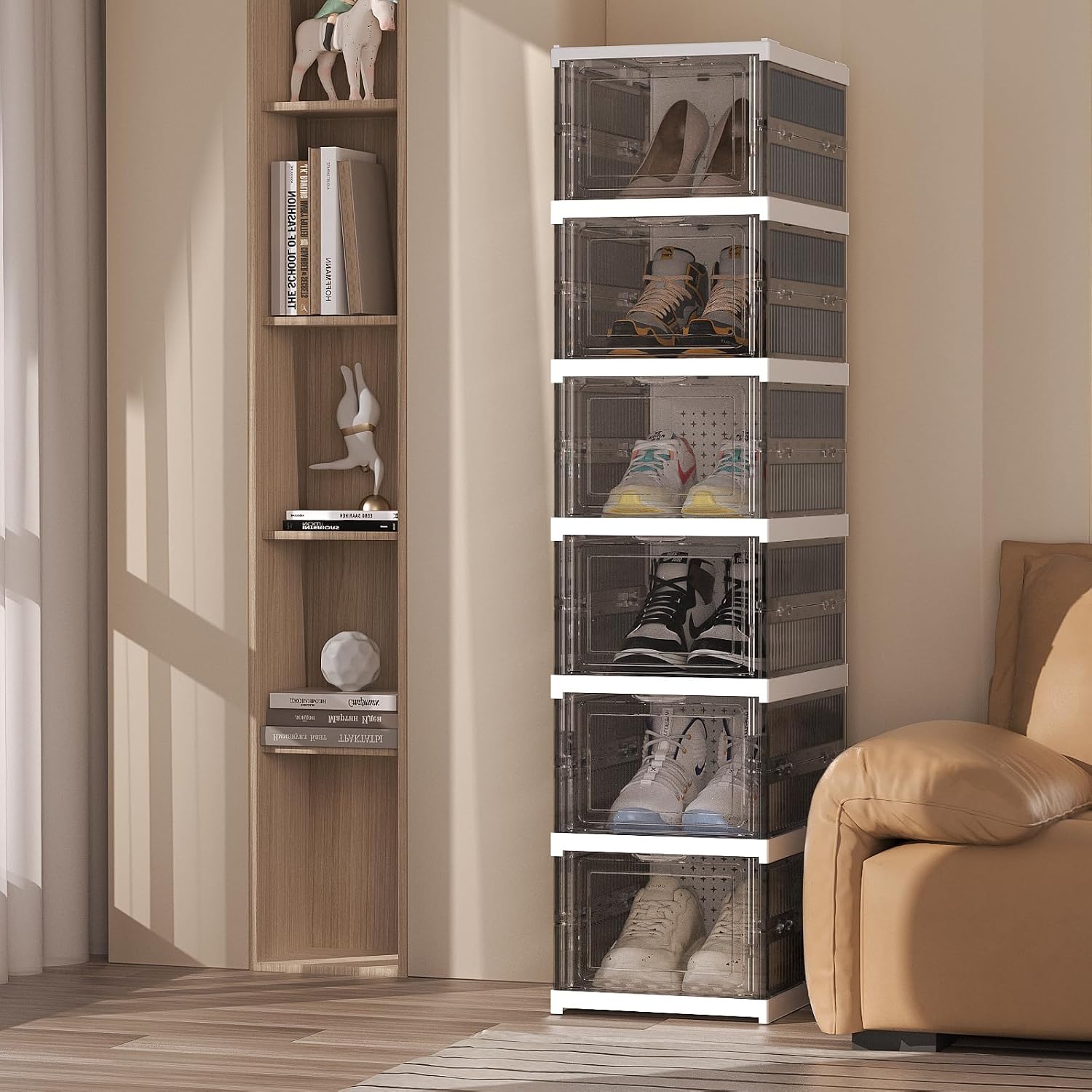 YaoBai Foldable Shoe Racks