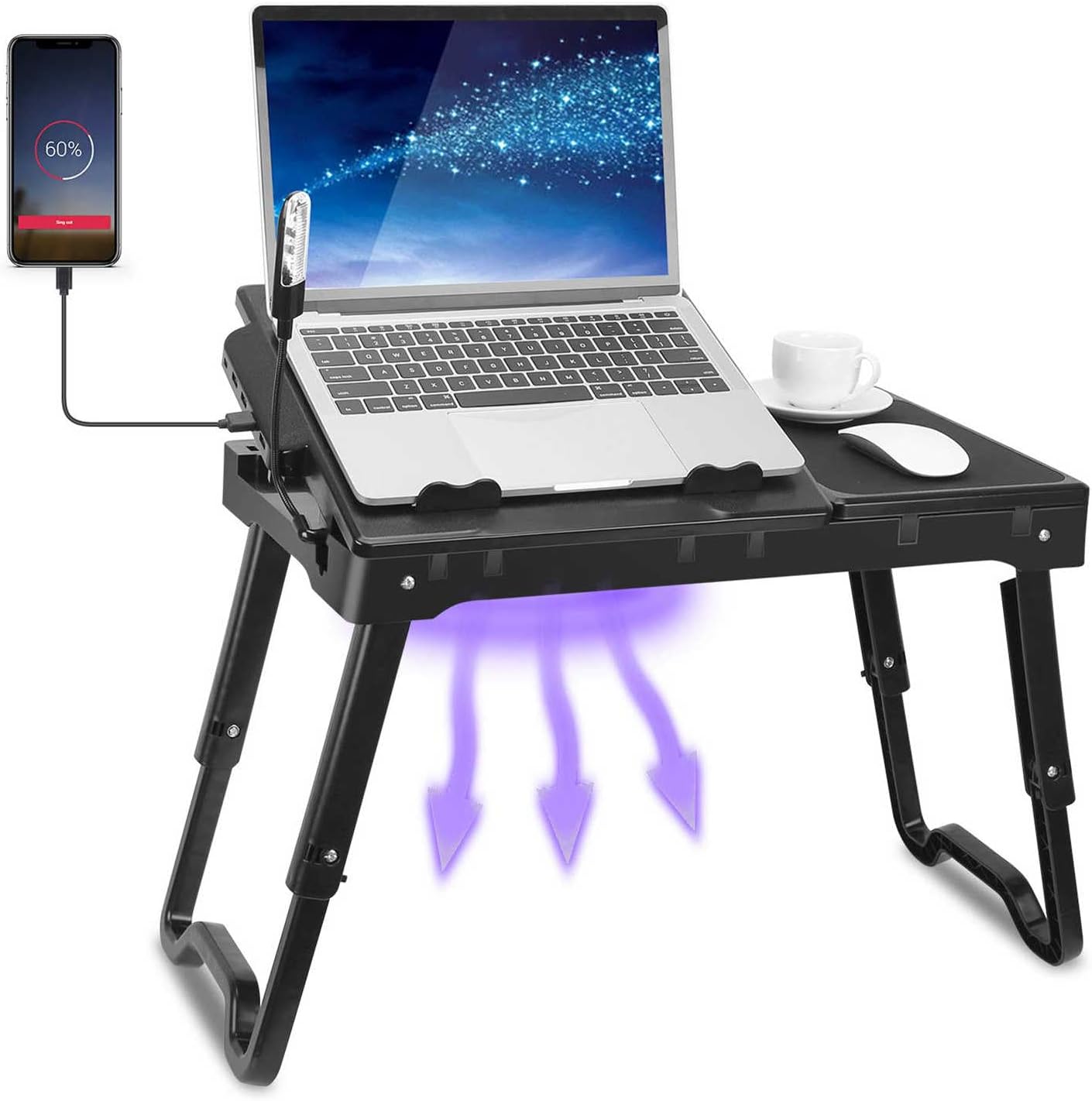TeqHome Adjustable Laptop Desks