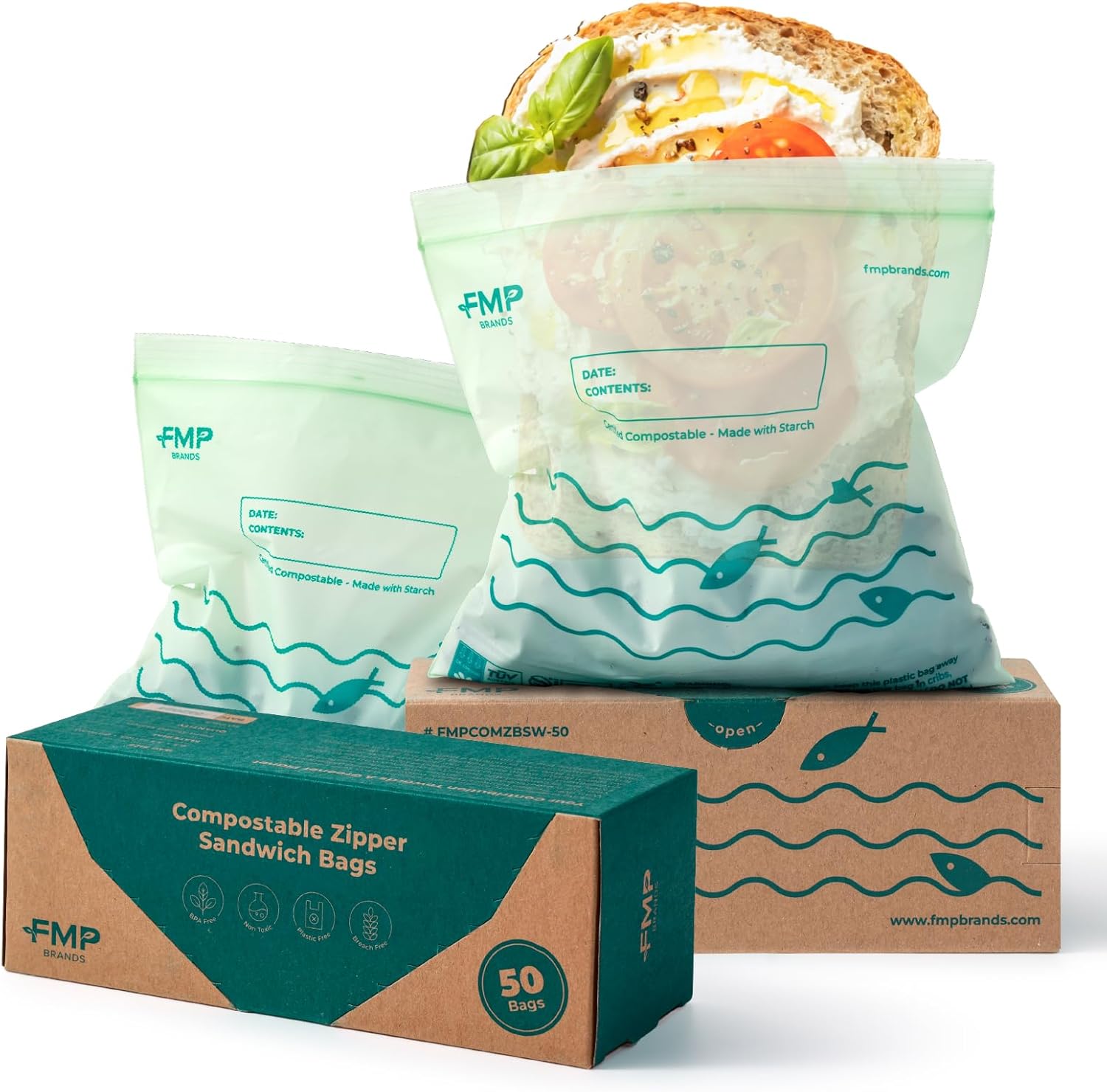 Fit Compostable Sandwich Bags