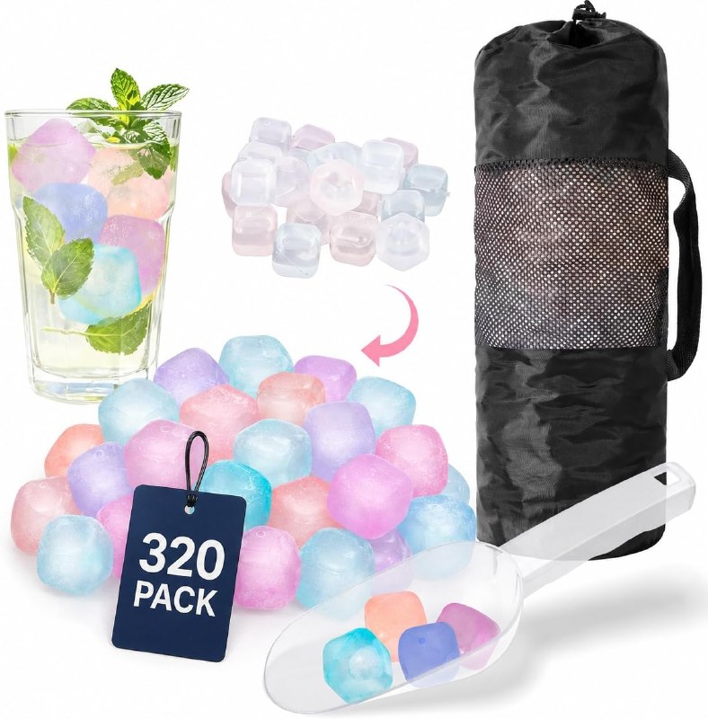Color-Changing Reusable Ice Cubes