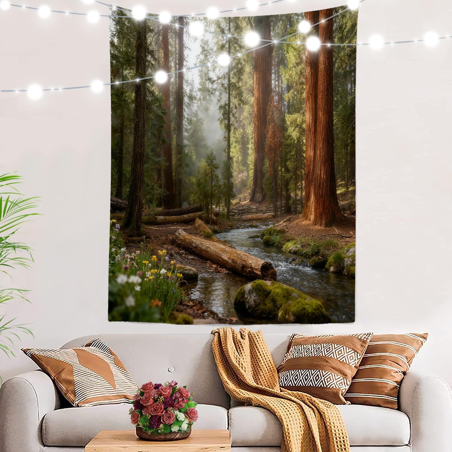 Viridian Nature Wall Tapestries
