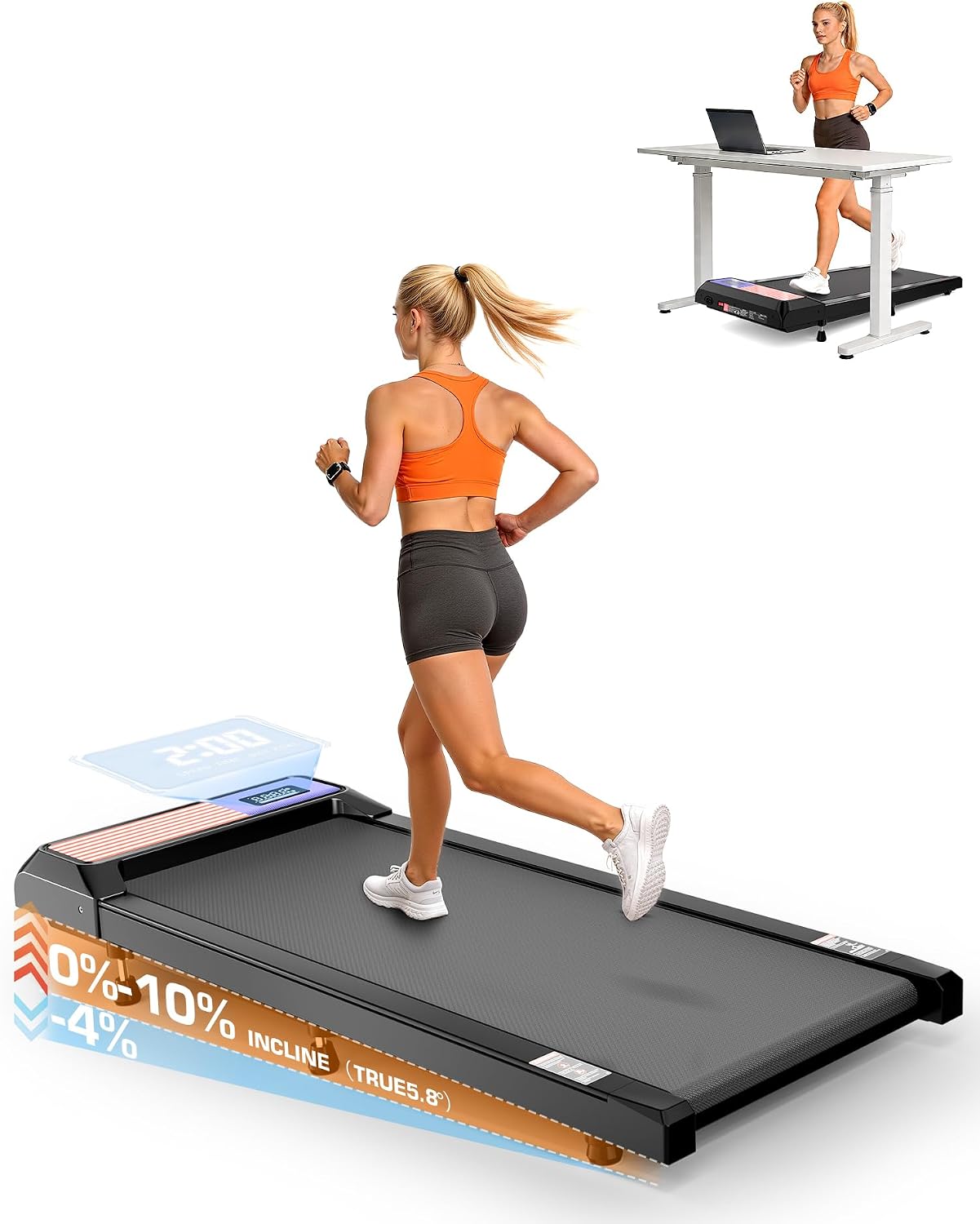 Walking Pads with Incline
