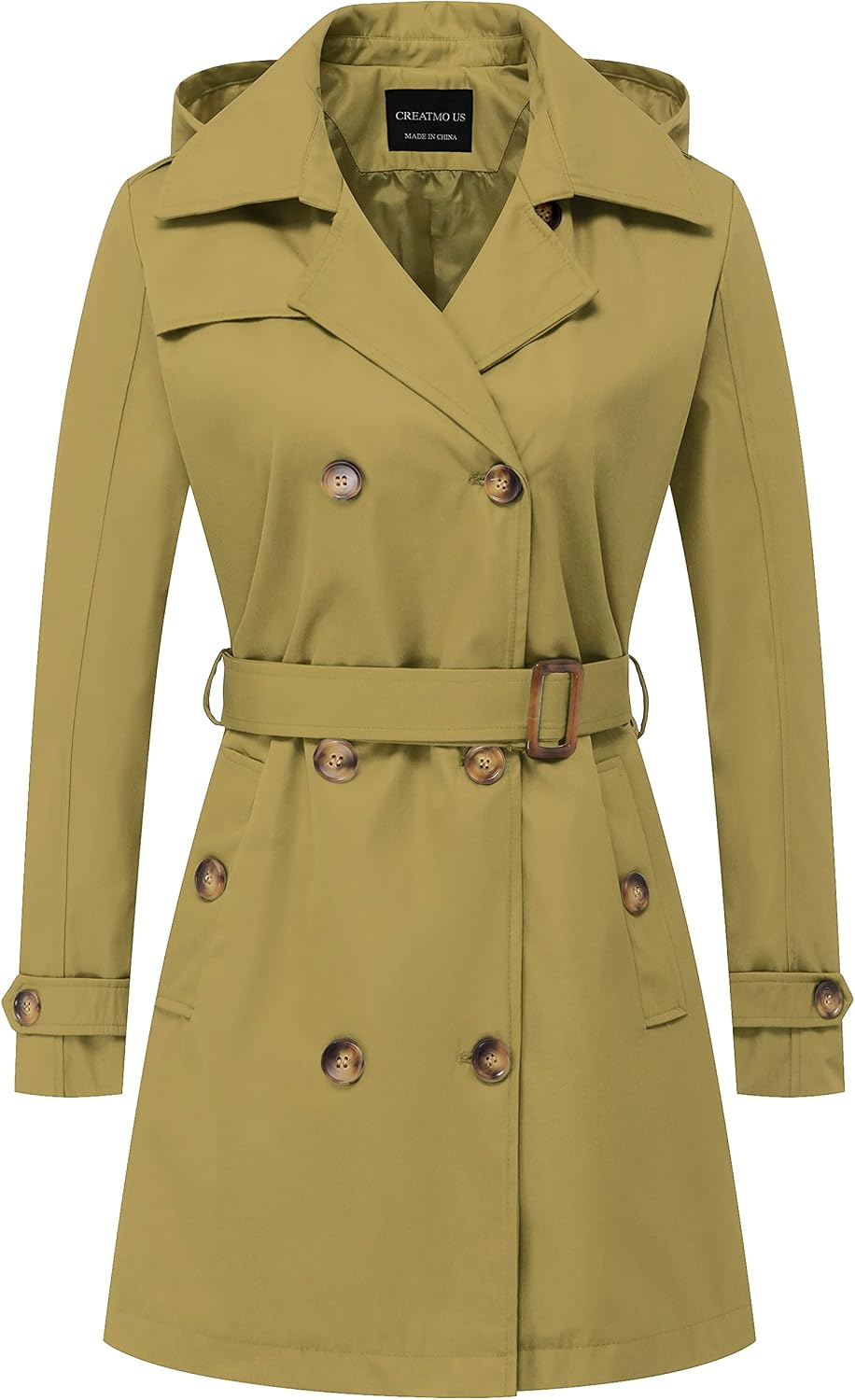 CREATMO Women's Trench Coats