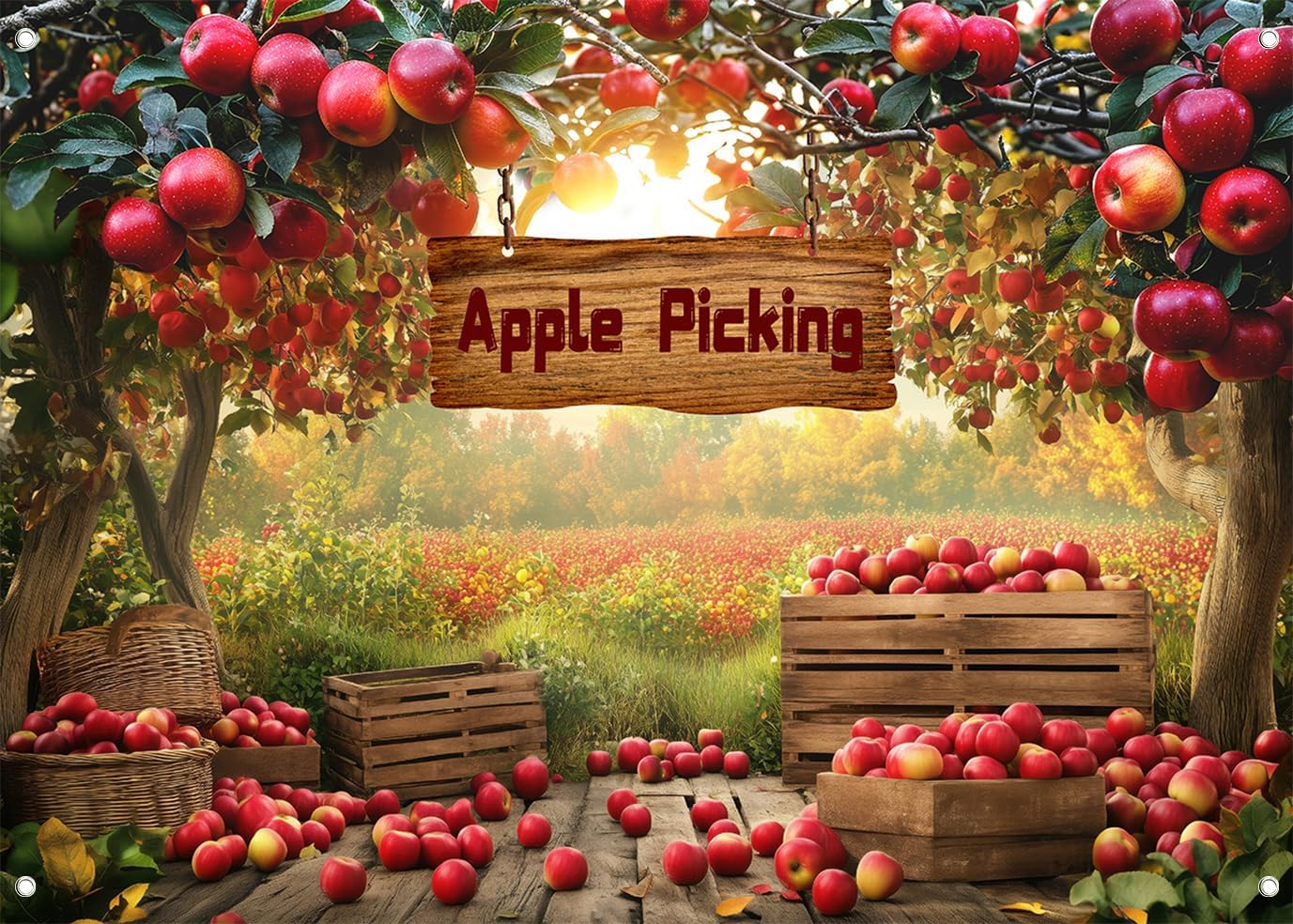 Apple Orchard Backdrops