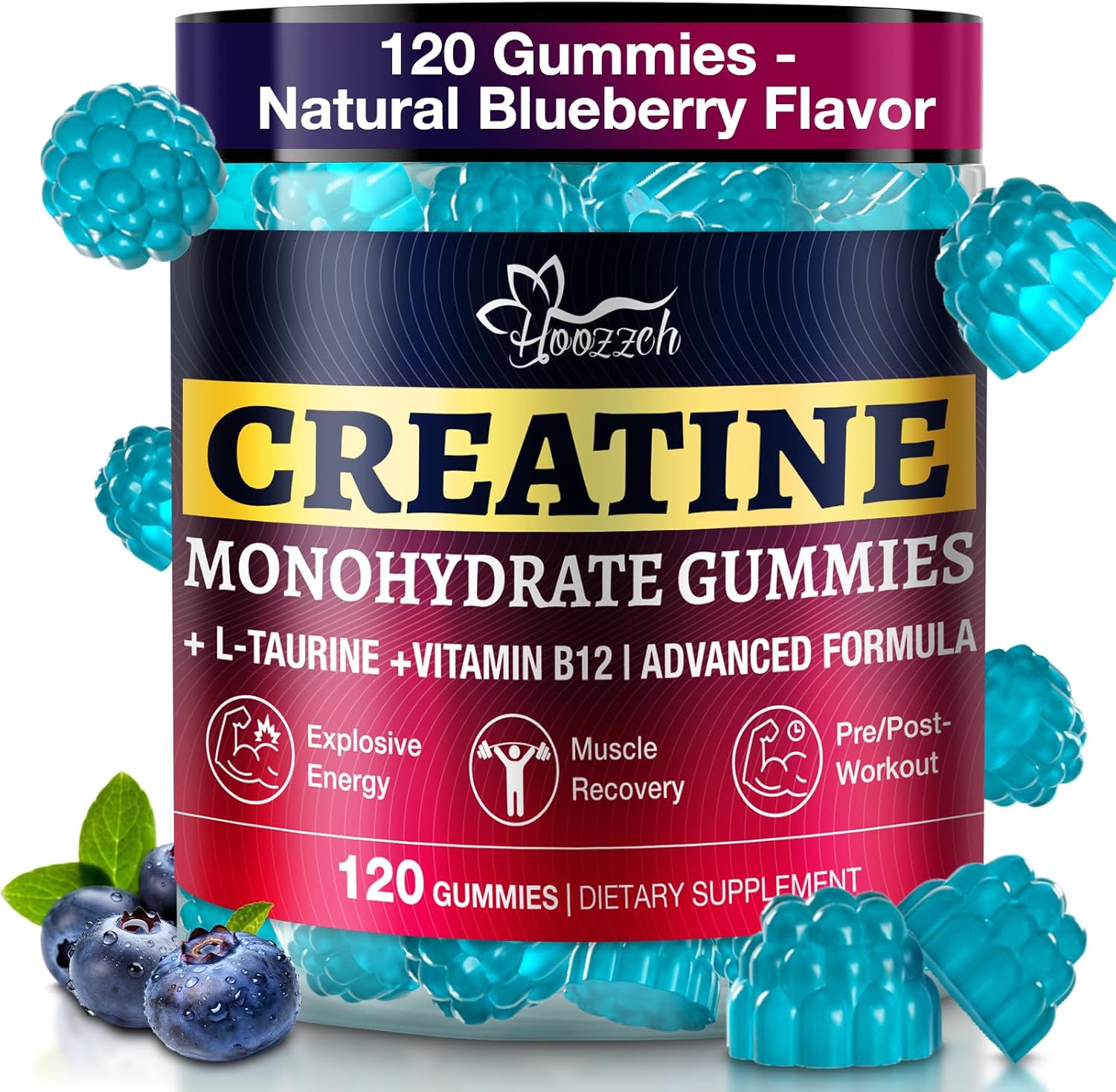 Creatine Gummies (Blueberry