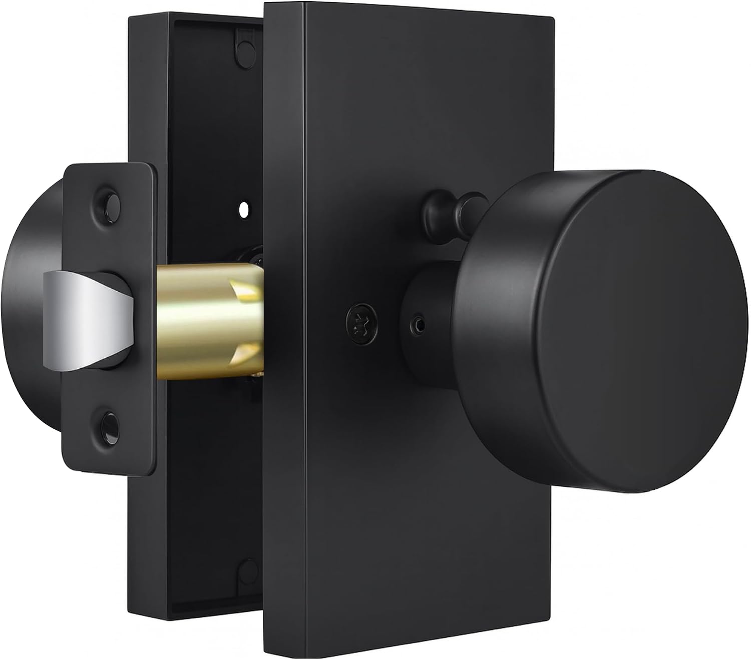 Matte Black Door Knobs