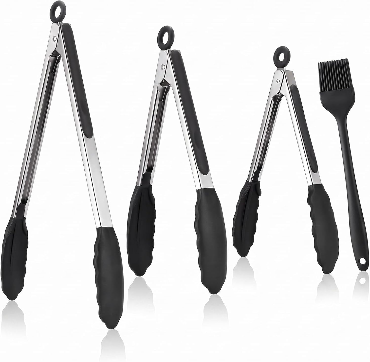 Kitchen Tongs Set (3-Piece) | Home & Kitchen