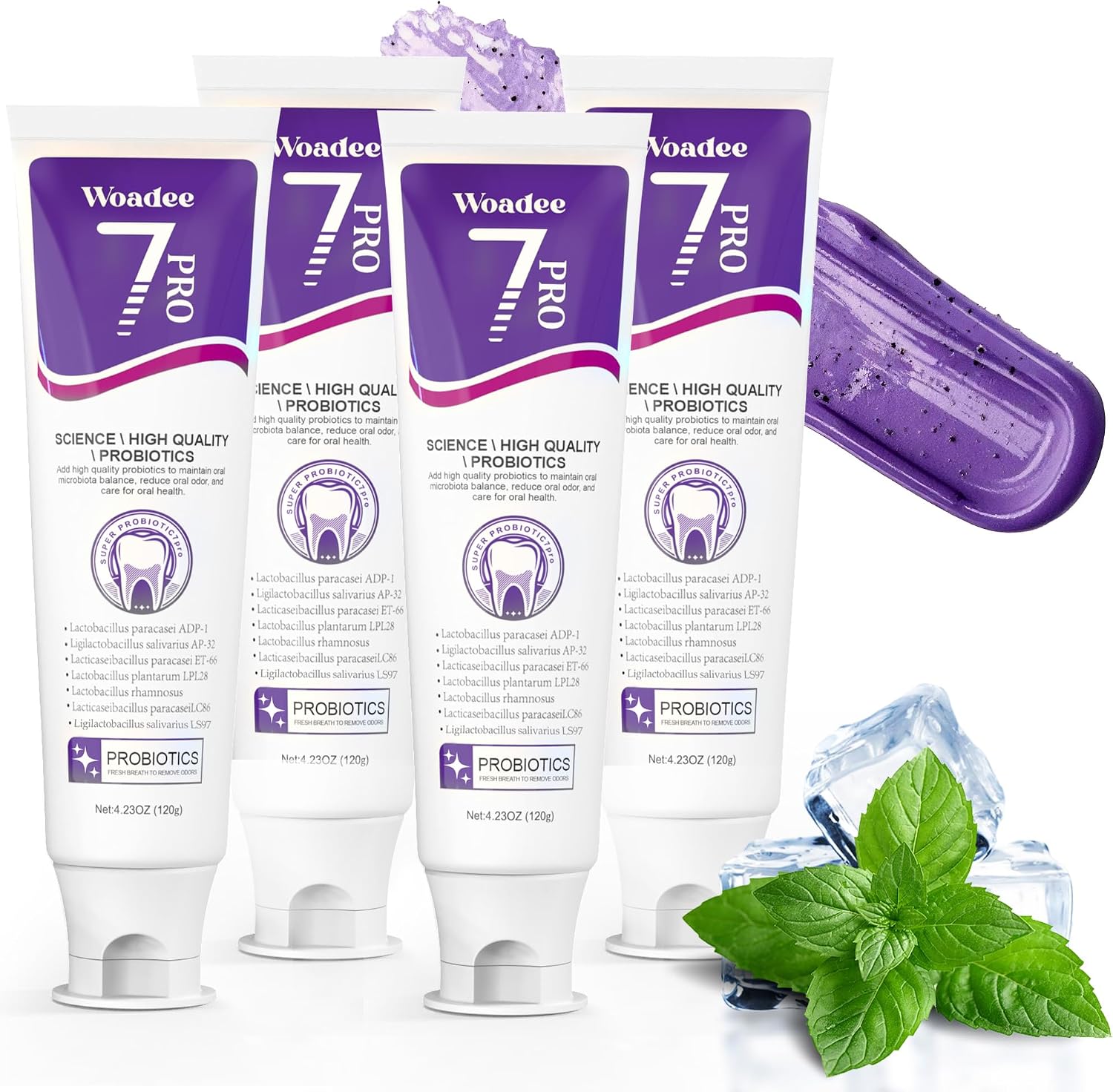 7-Pro Whitening Toothpastes