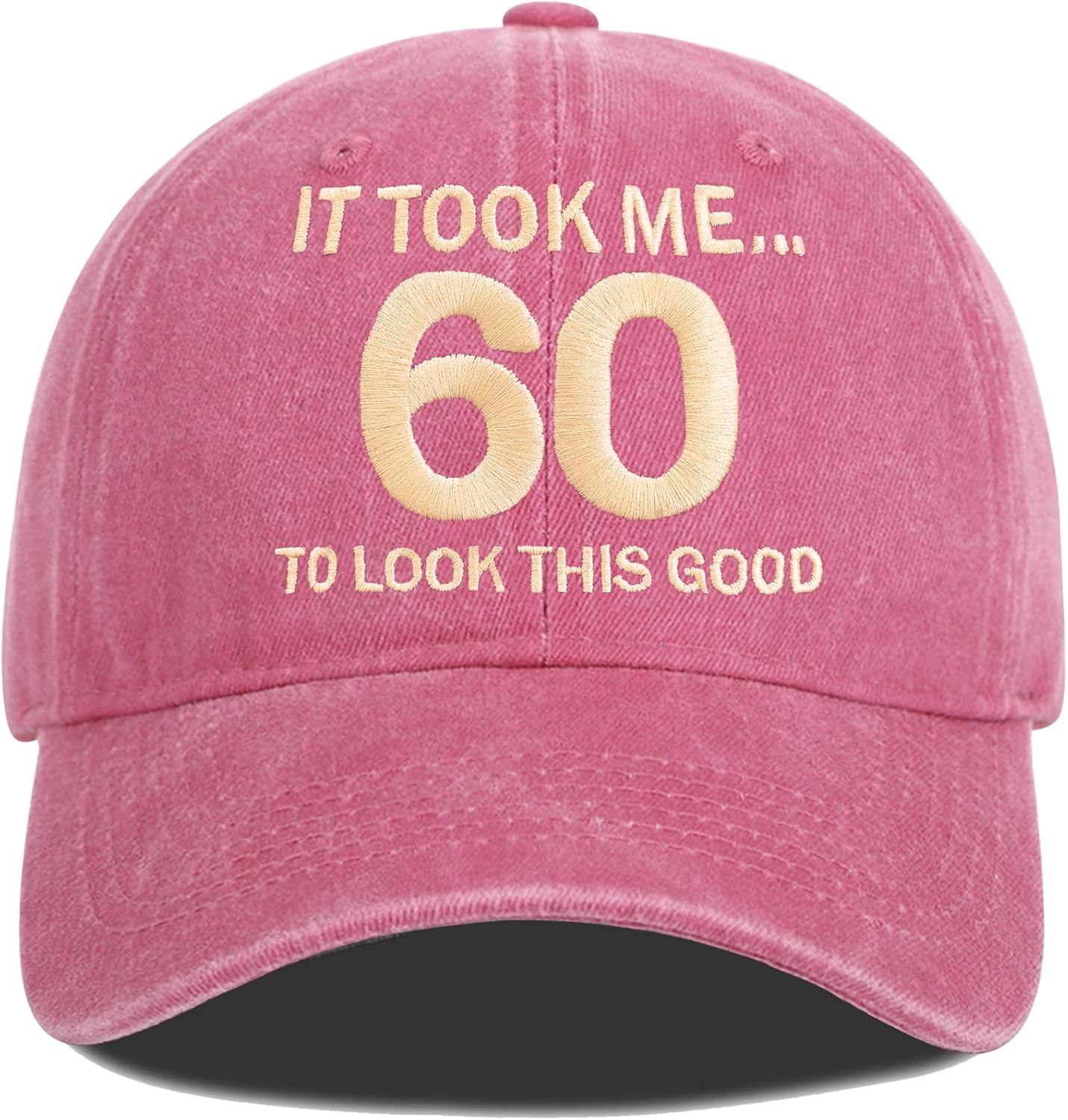 60th Birthday Baseball Caps