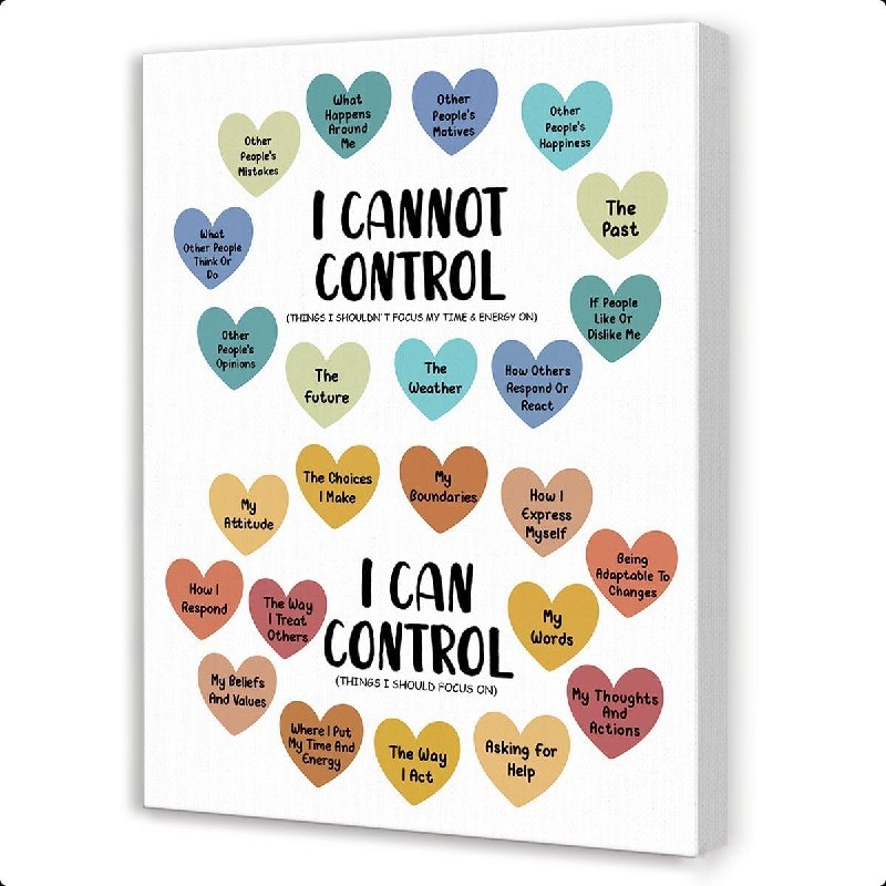 Mental Health Canvas Wall Arts