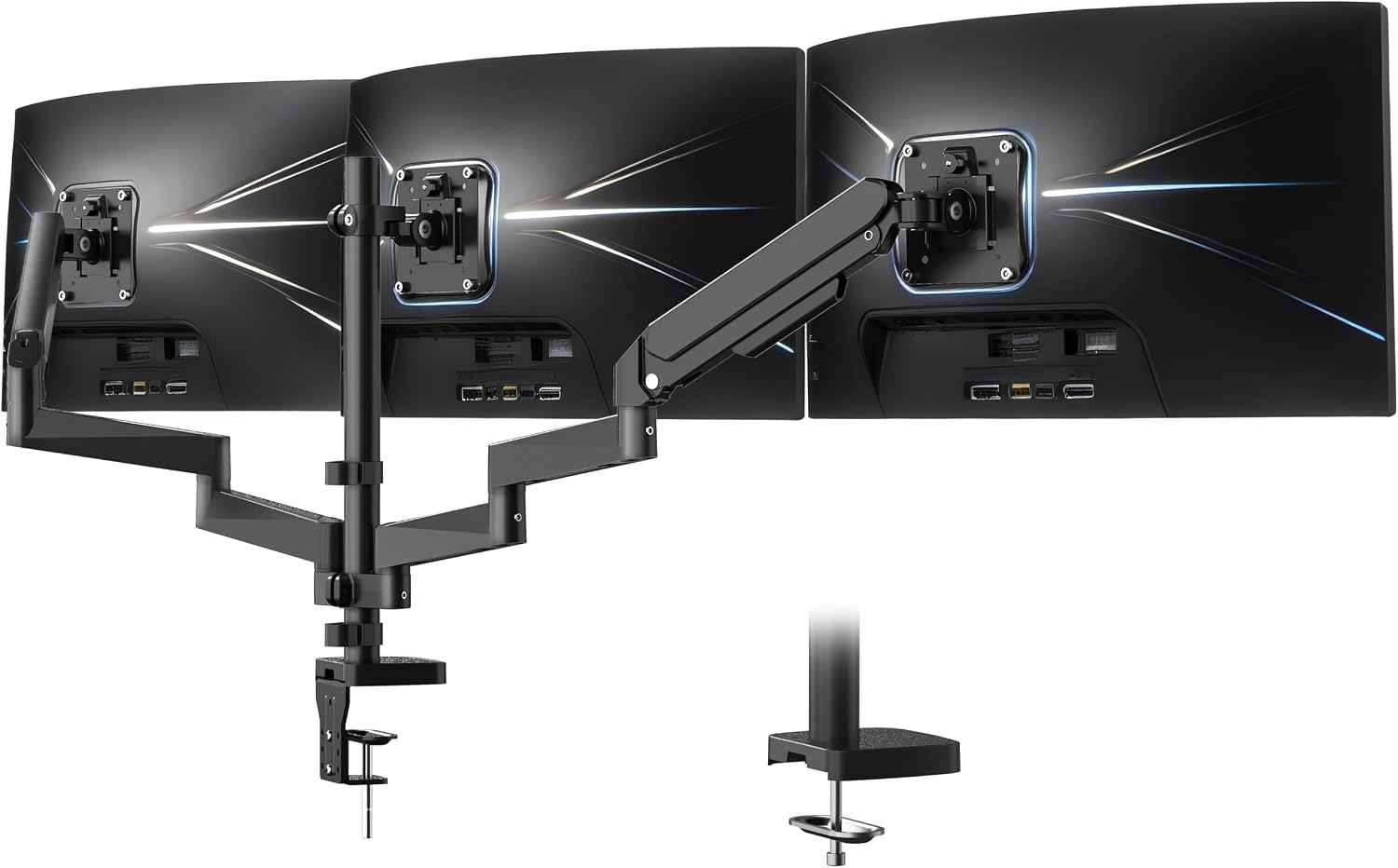 Ergounion Triple Monitor Mounts