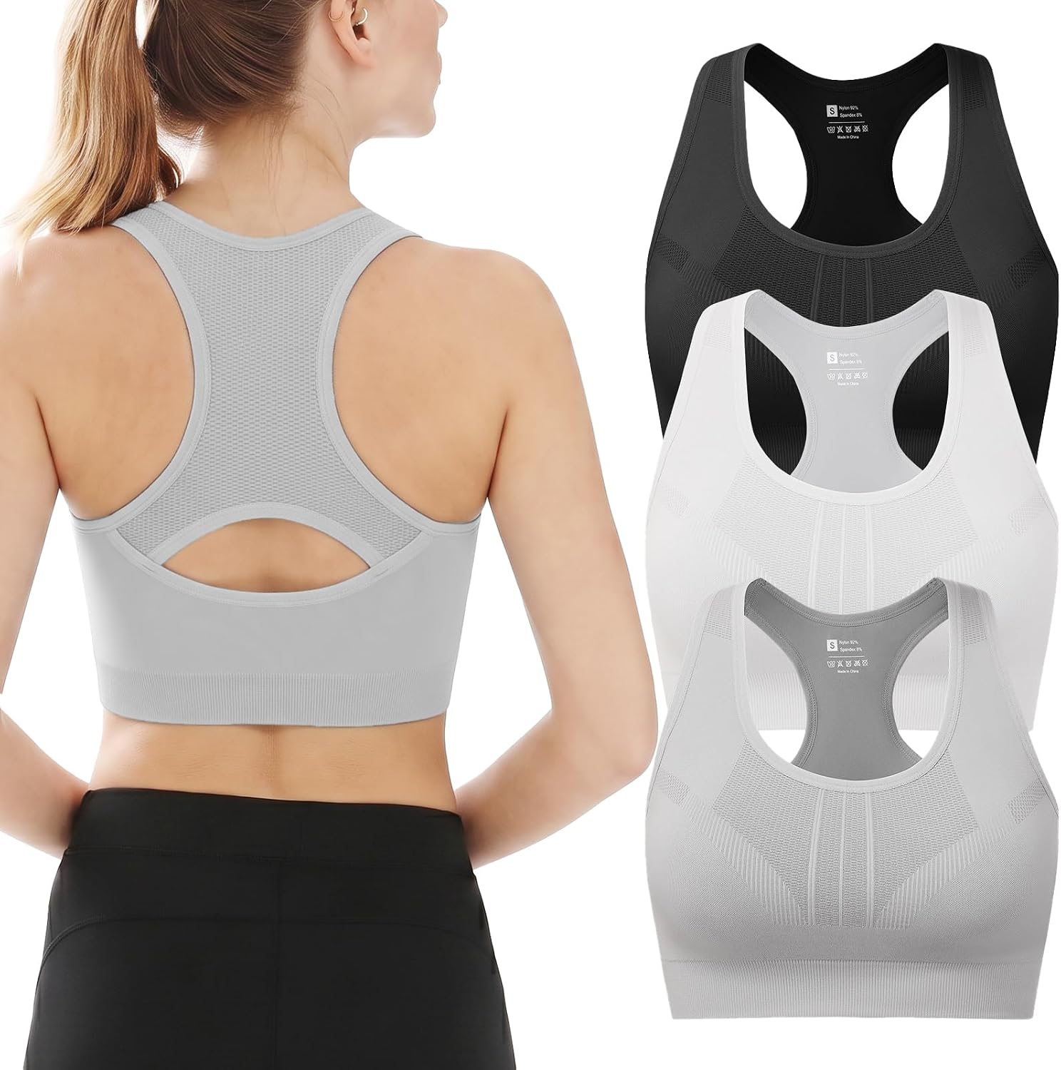 Seamless Wireless Sports Bras