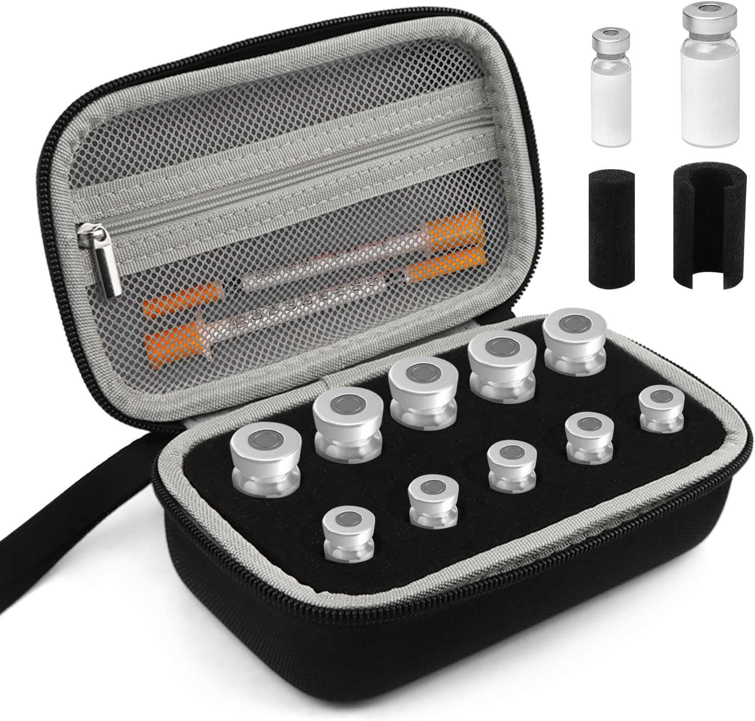 Vial Storage Organizer Bags