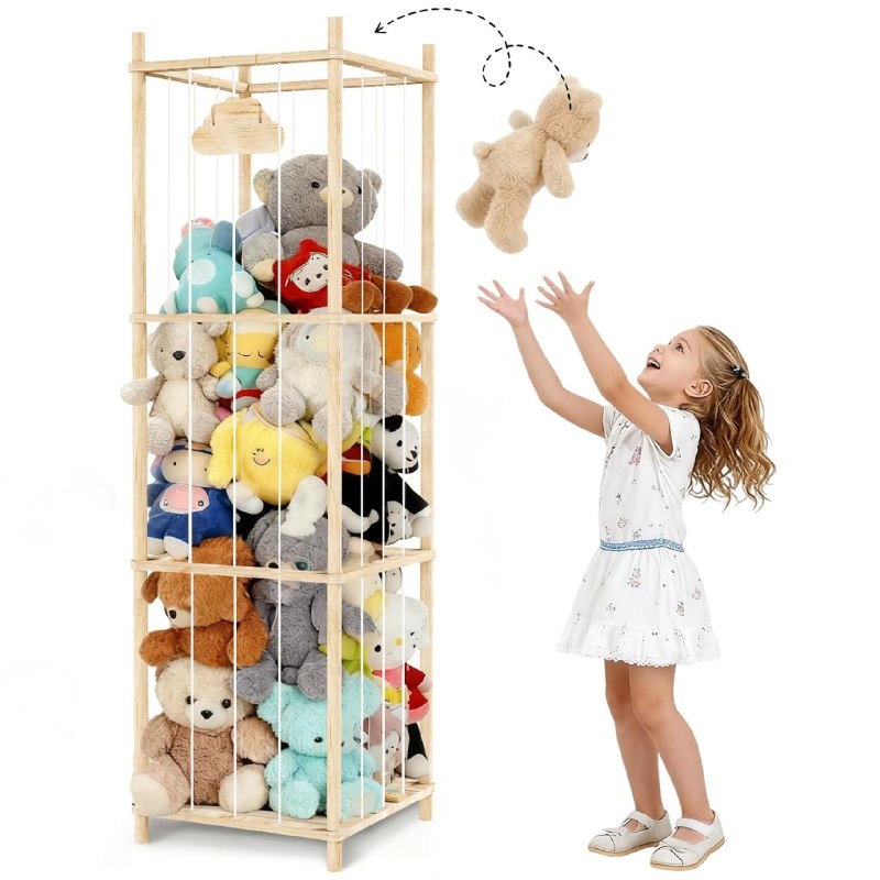 Animal Storage Large Capacity Organizer, Soft Toy