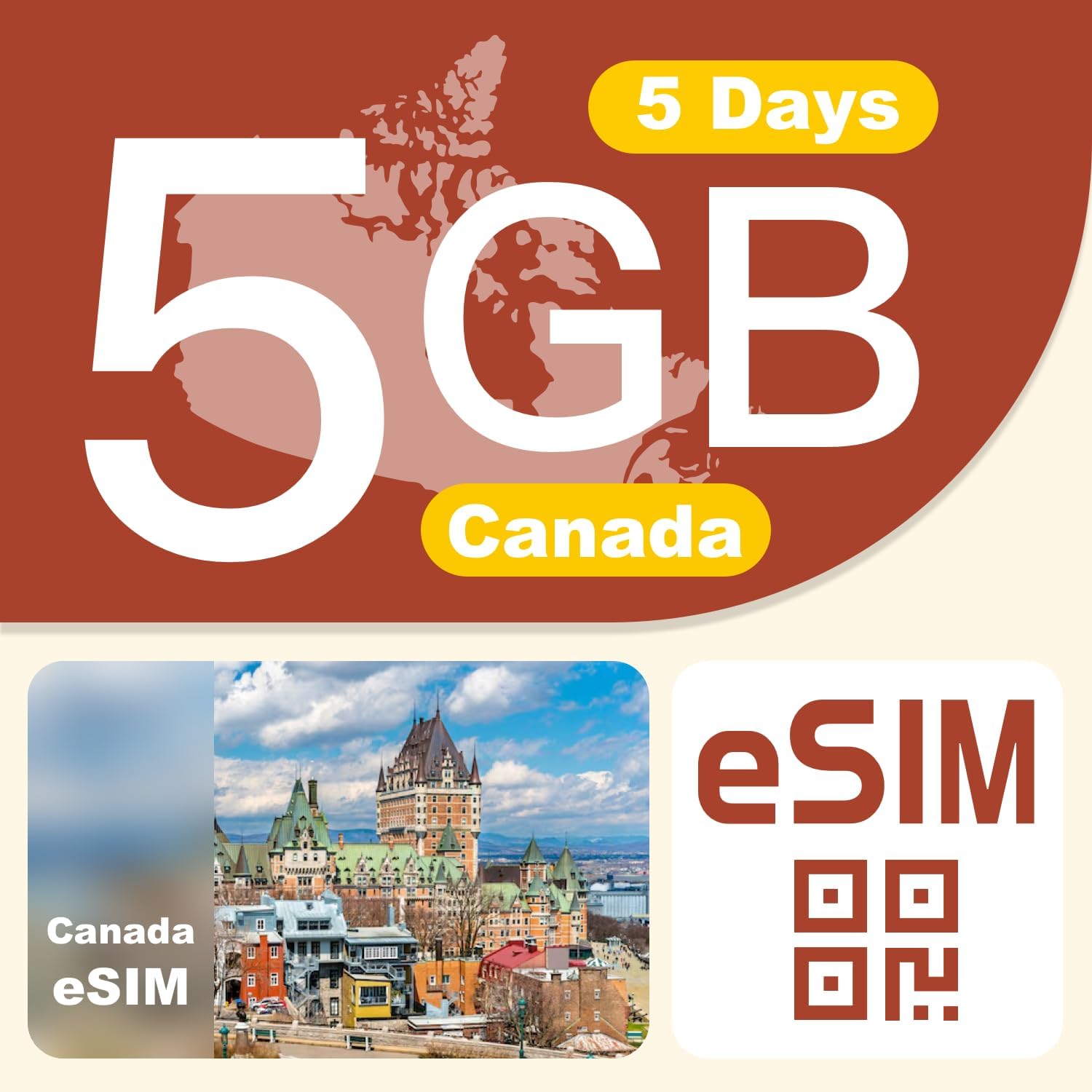 Canada eSIM Data Plans